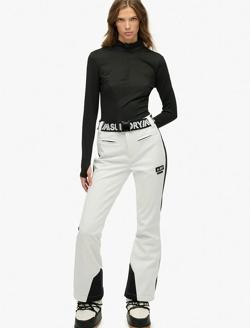 Superdry Sport - LUXE SKI PANT - skitøj - optic - 0