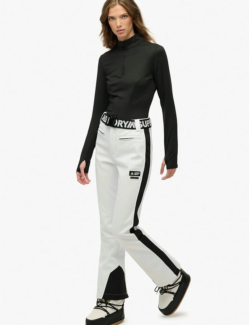 Superdry Sport - LUXE SKI PANT - skitøj - optic - 3