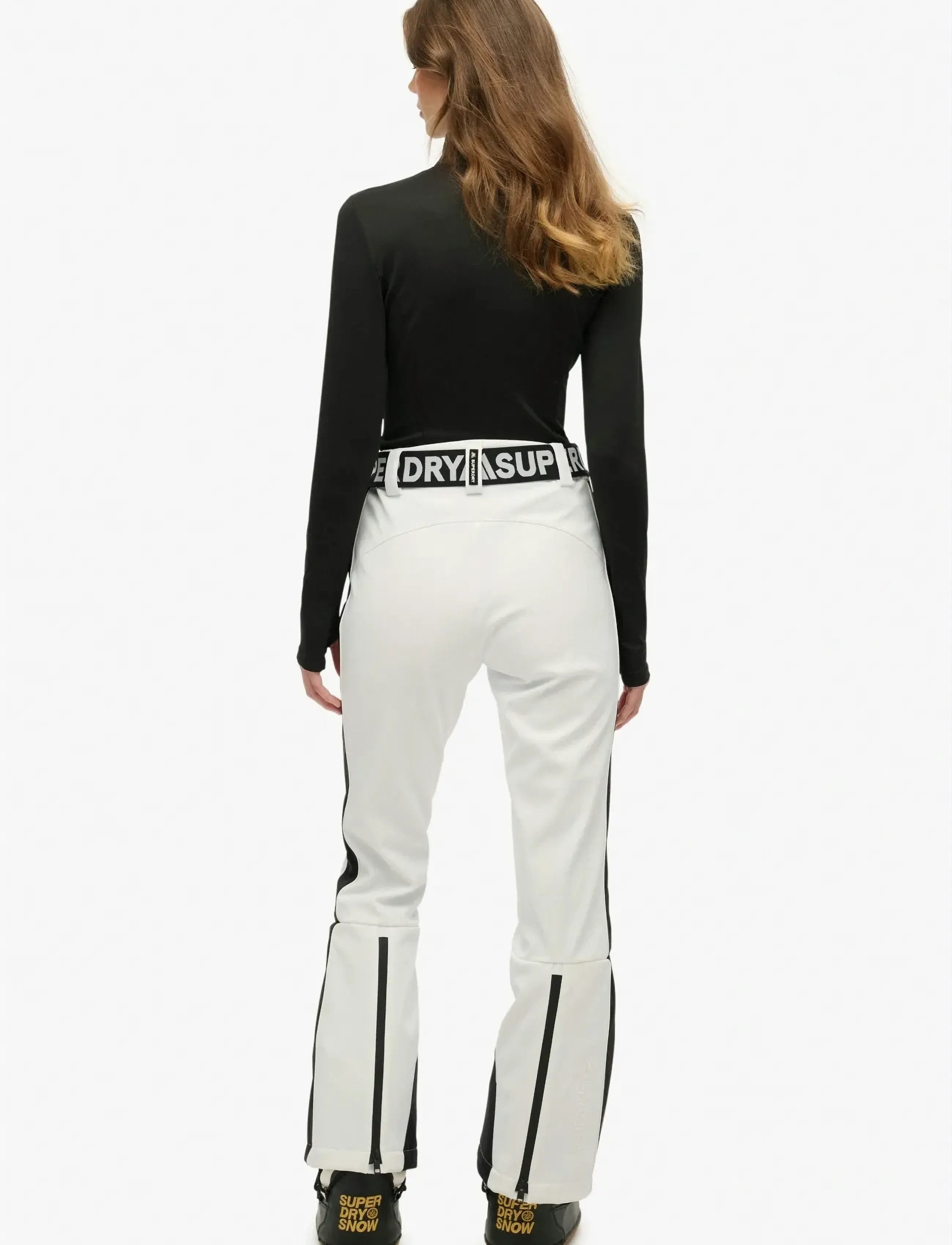 Superdry Sport - LUXE SKI PANT - ski-kleidung - optic - 4