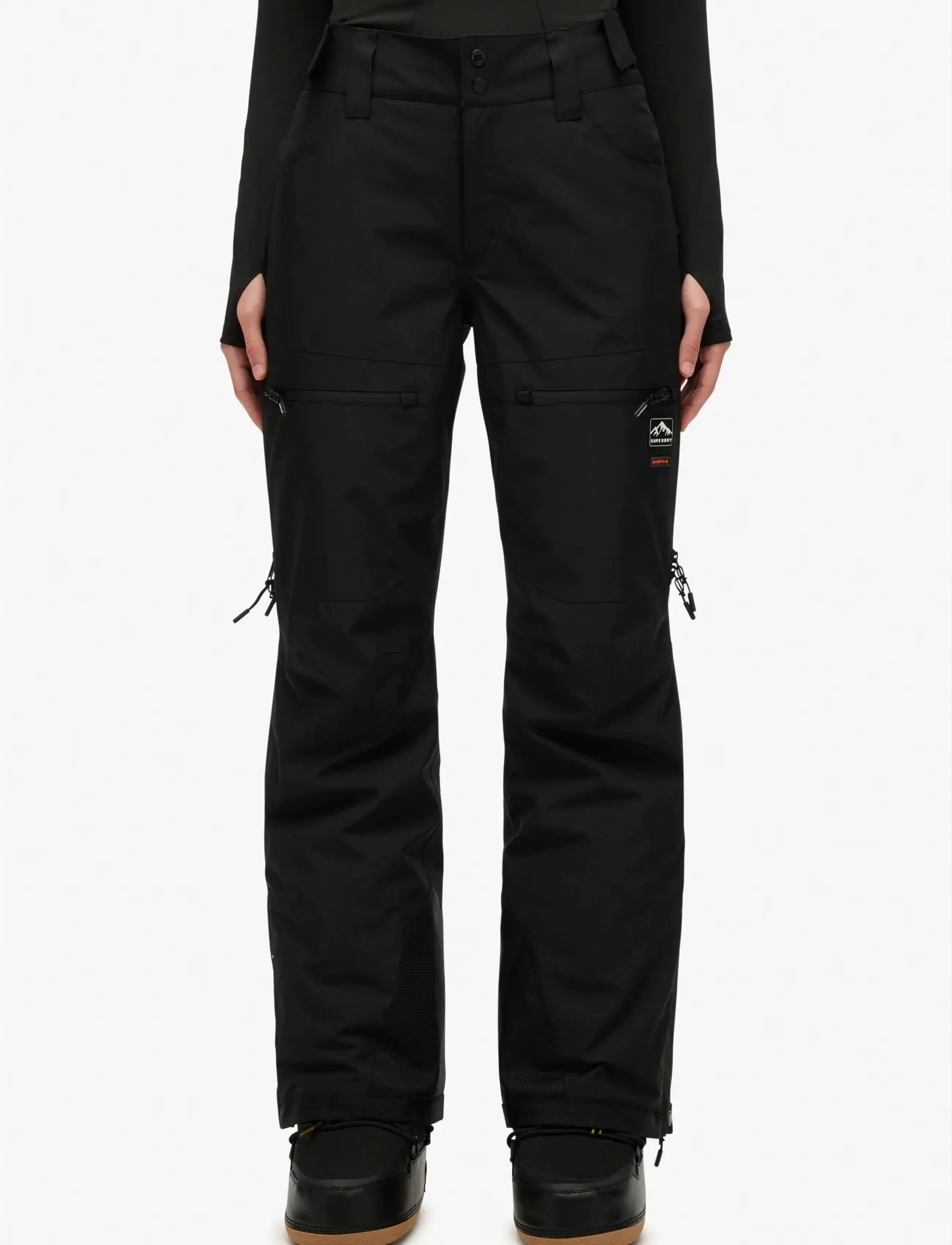 Superdry Sport Ultimate Freestyle Ski Pant, M, Black, Sport Overtøj > Sport Ski Pants, Dame