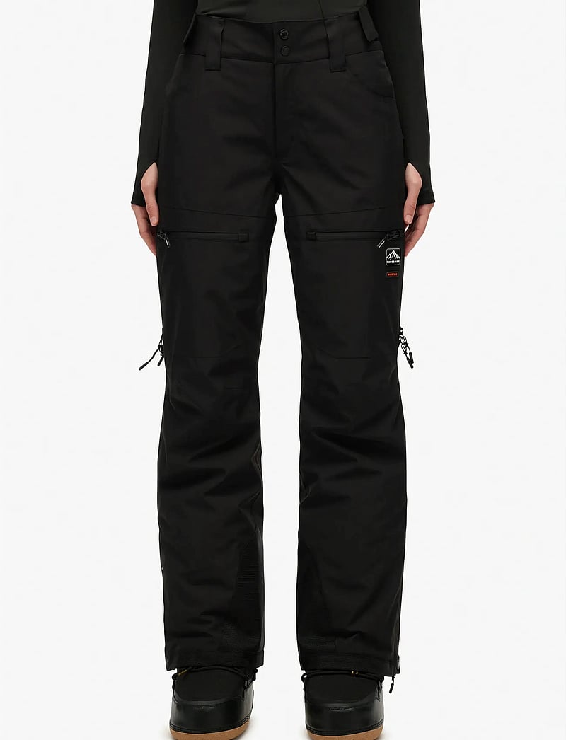 Superdry Sport - ULTIMATE FREESTYLE SKI PANT - skidkläder - black - 0