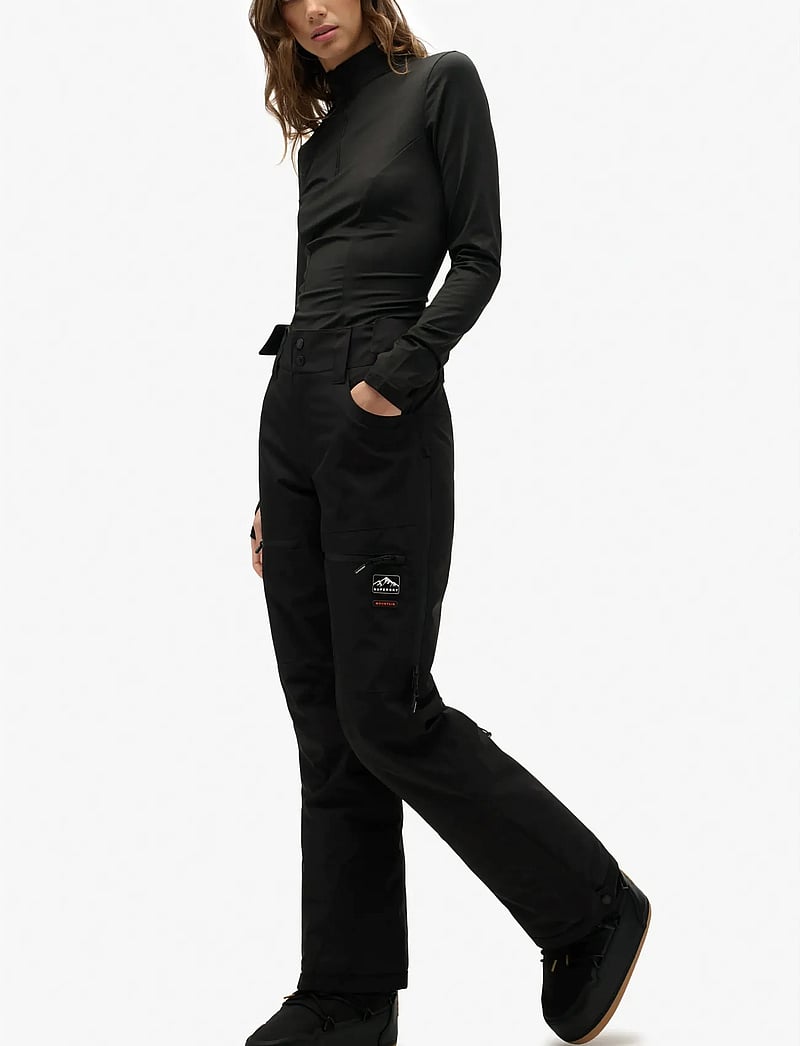 Superdry Sport - ULTIMATE FREESTYLE SKI PANT - skidkläder - black - 3
