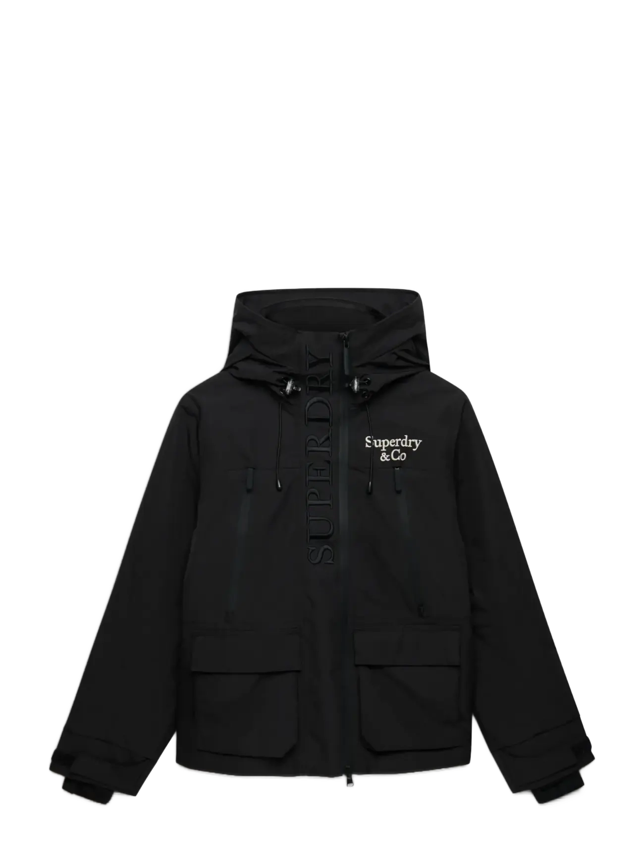 Superdry Sport ULTIMATE FREESTYLE SKI JACKET - Õueriided - BLACK / black