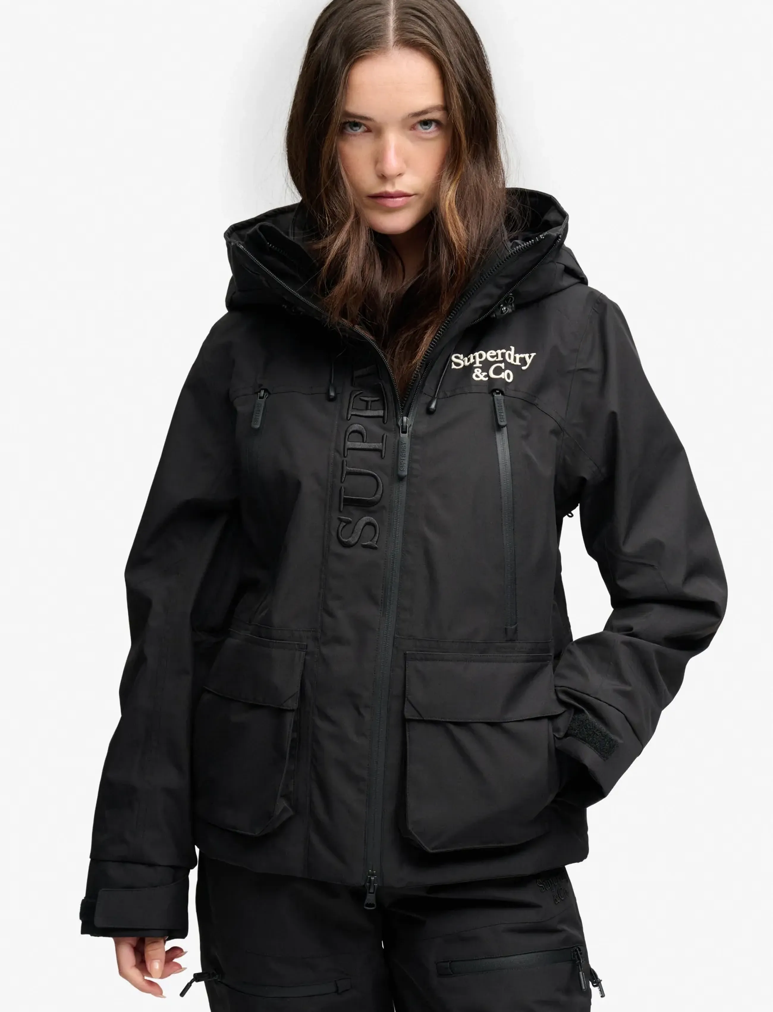 Superdry Sport - ULTIMATE FREESTYLE SKI JACKET - black - 0