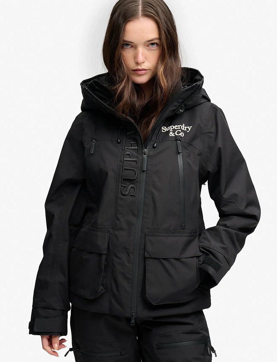 Superdry Sport - ULTIMATE FREESTYLE SKI JACKET - black - 0