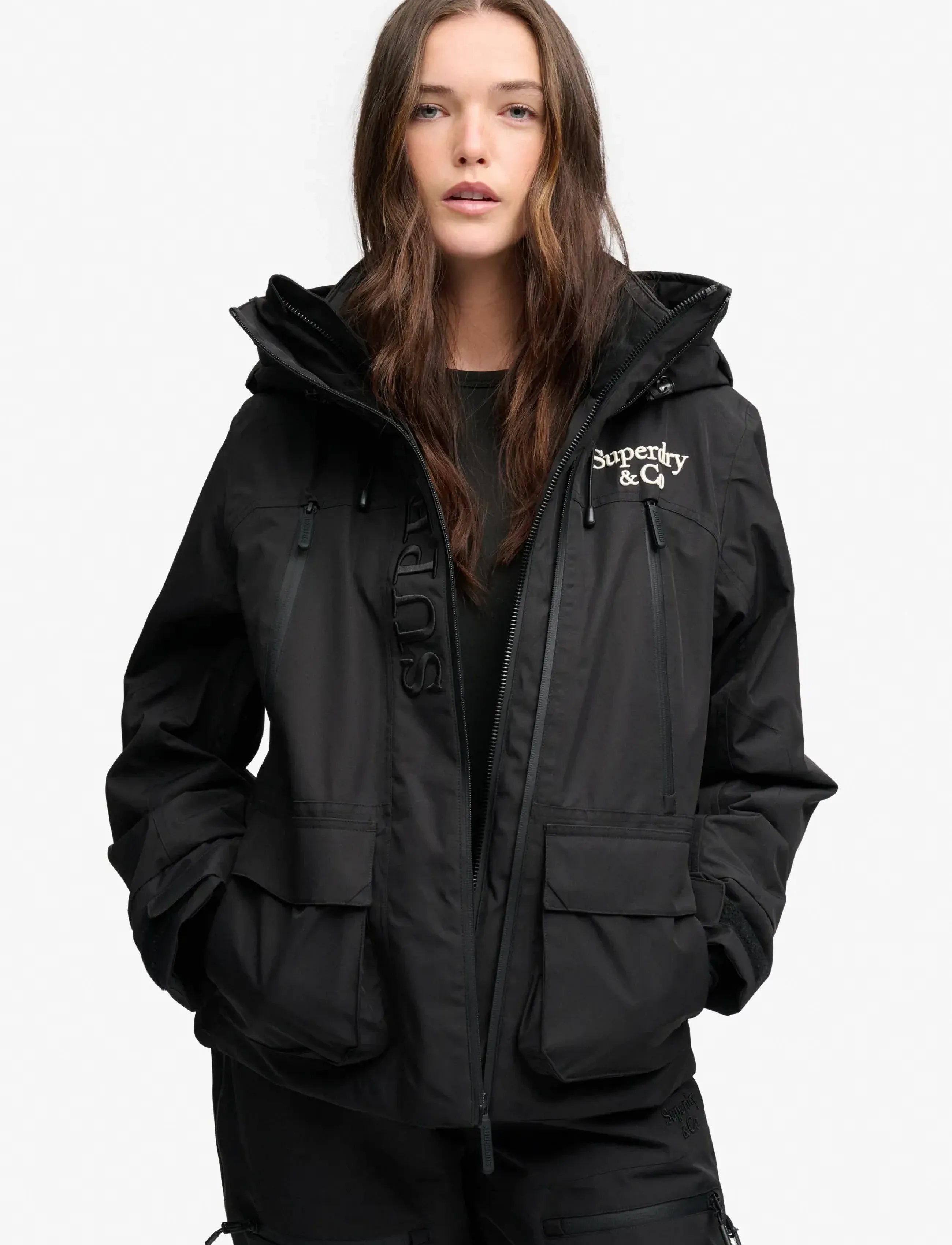 Superdry Sport - ULTIMATE FREESTYLE SKI JACKET - black - 4