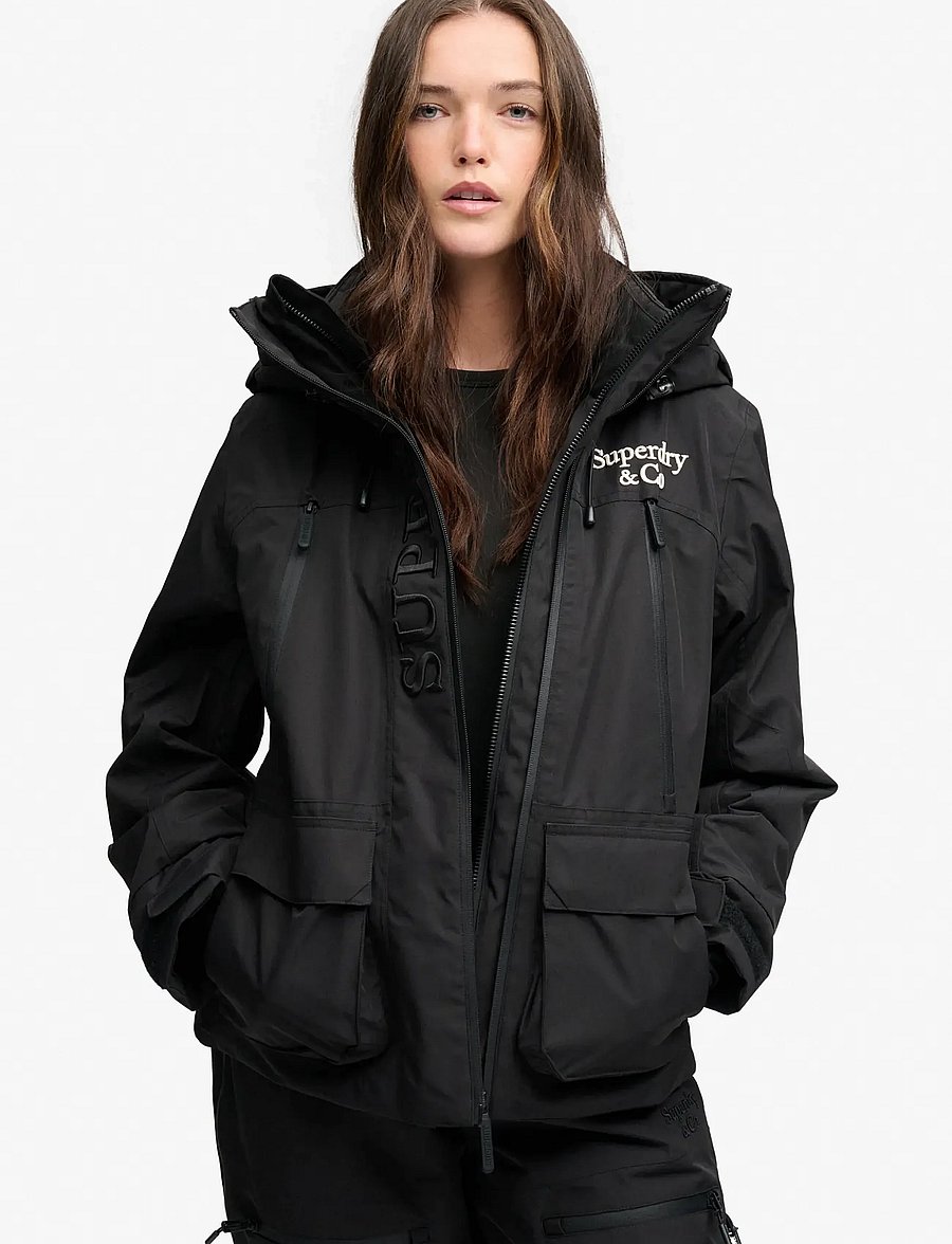 Superdry Sport - ULTIMATE FREESTYLE SKI JACKET - black - 4