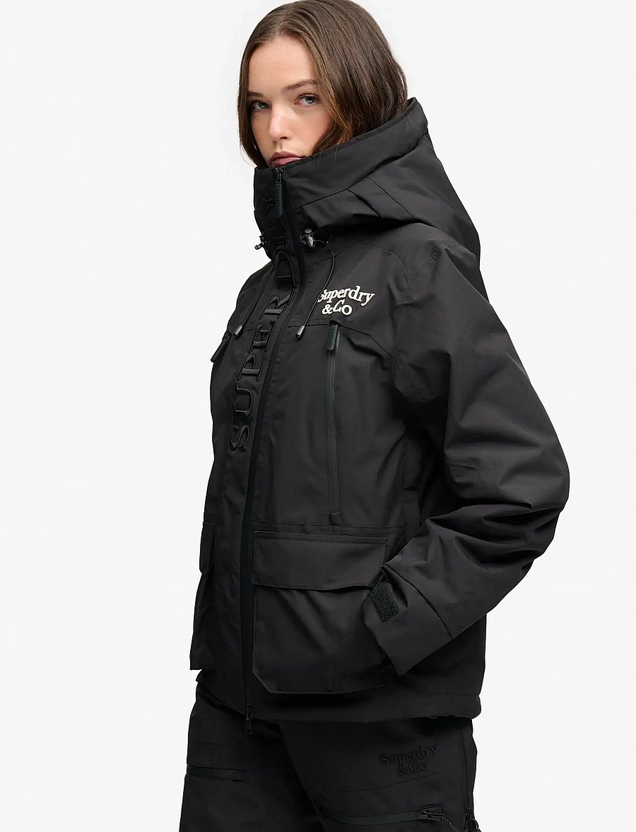 Superdry Sport - ULTIMATE FREESTYLE SKI JACKET - black - 5