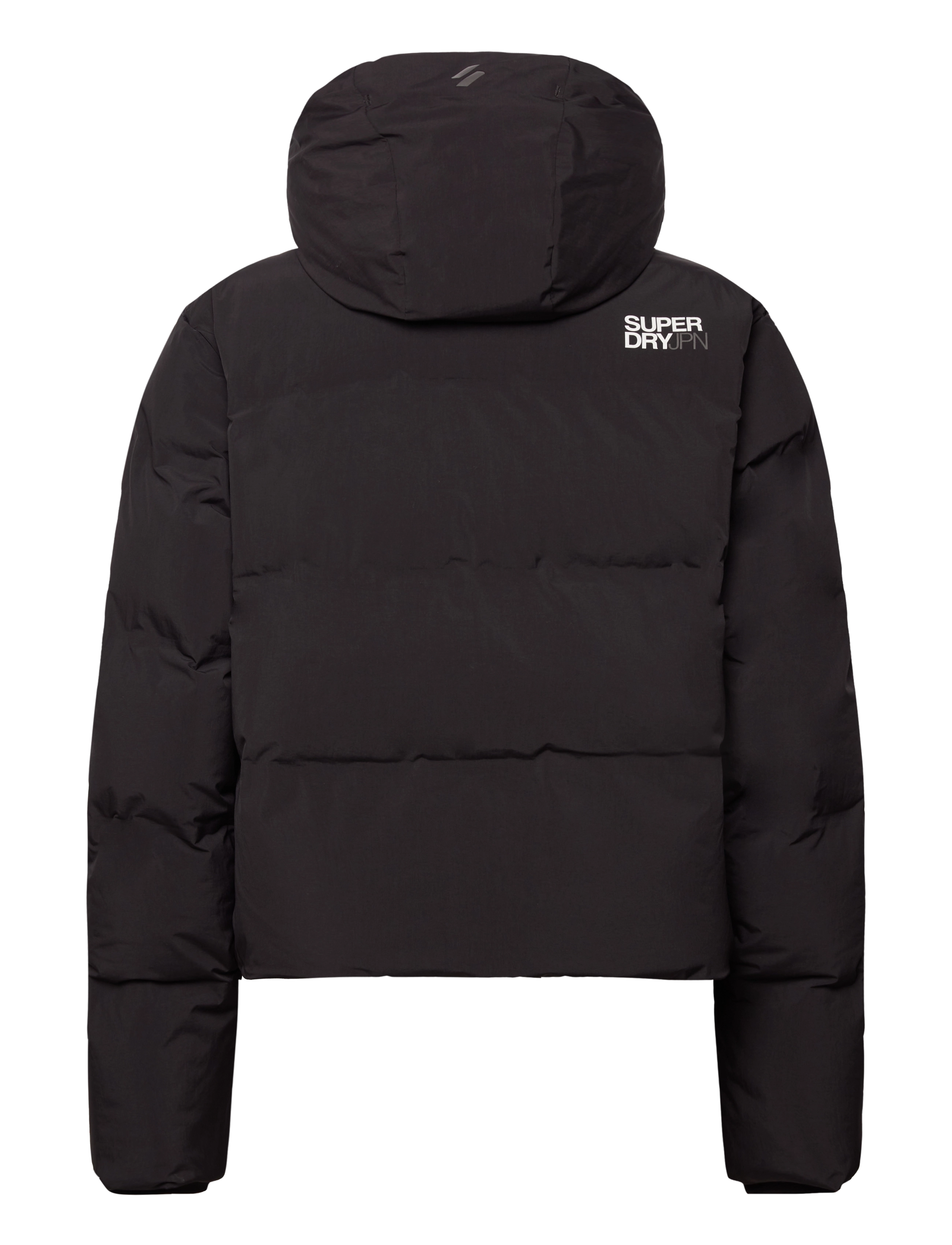 Superdry Sport - HOODED BOXY PUFFER JACKET - black - 1