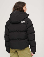 Superdry Sport - HOODED BOXY PUFFER JACKET - down- & padded jackets - black - 4