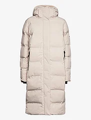 Superdry Sport - HOODED LONGLINE PUFFER JACKET - padded coats - chateau grey - 0