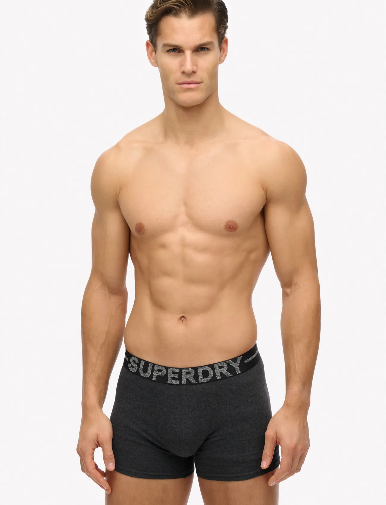 Superdry Boxer Triple Pack - Grey - L
