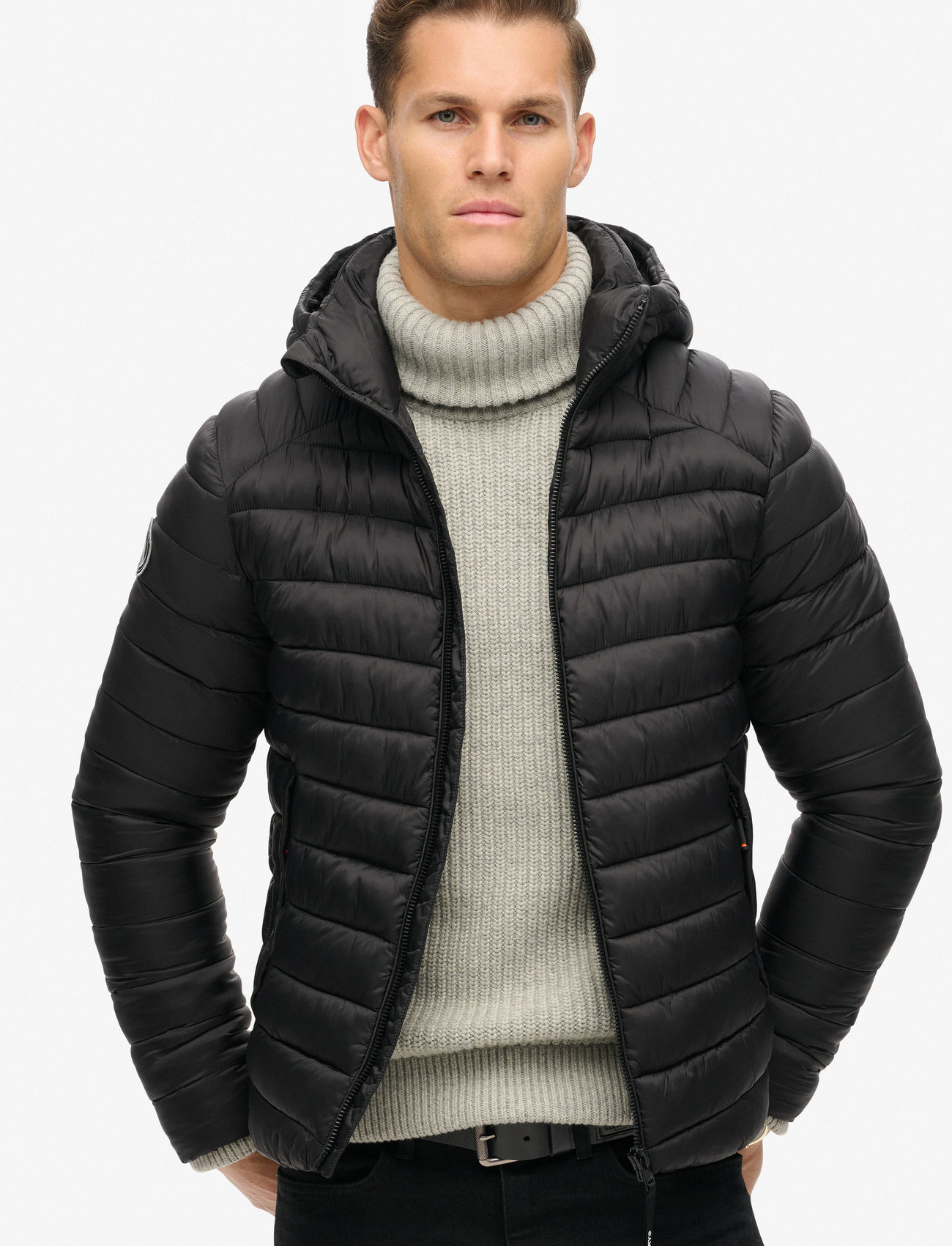 Superdry Hooded Fuji Sport Padded Jkt - - L 1