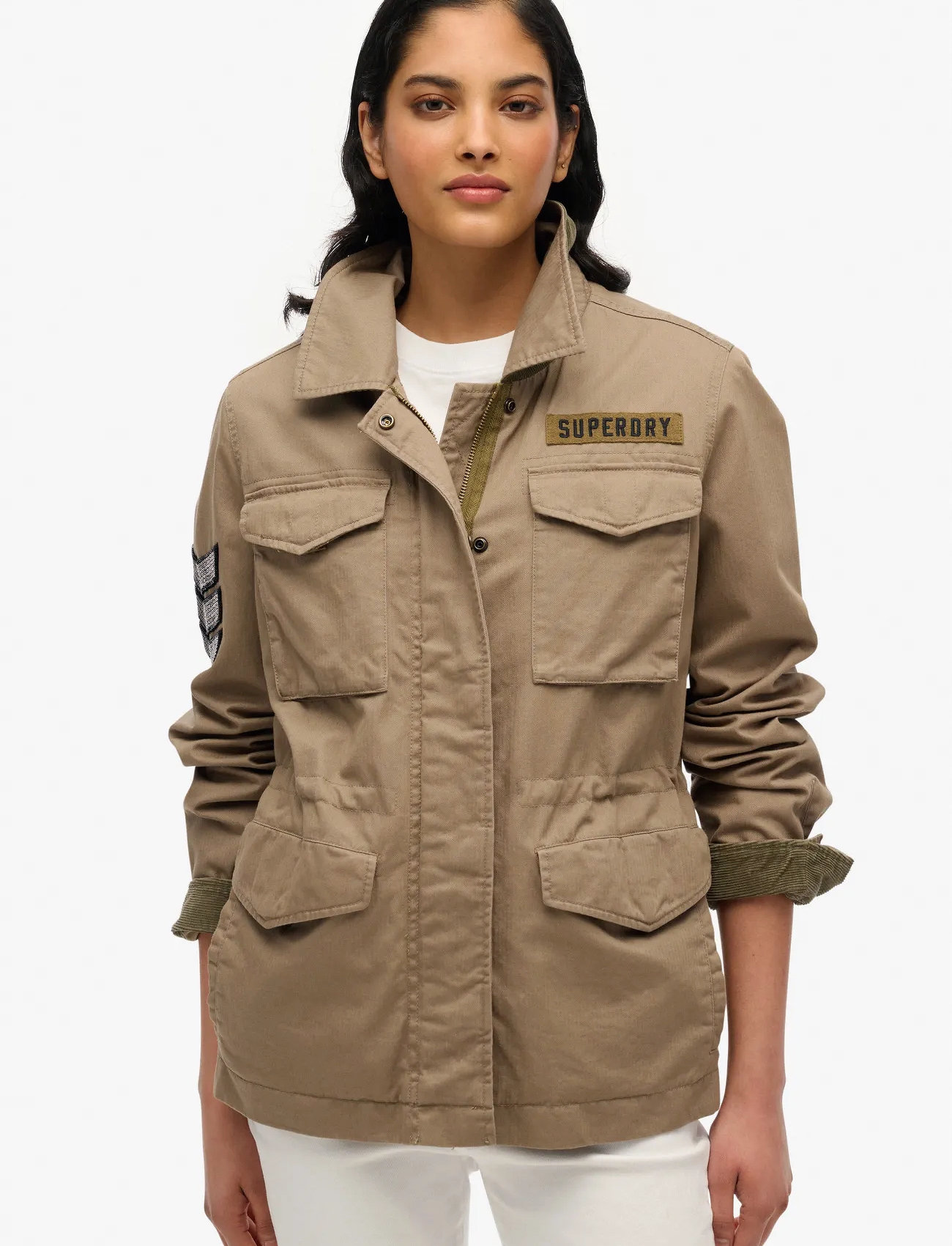 Superdry Embellished M65 Military Jkt - - 36 1
