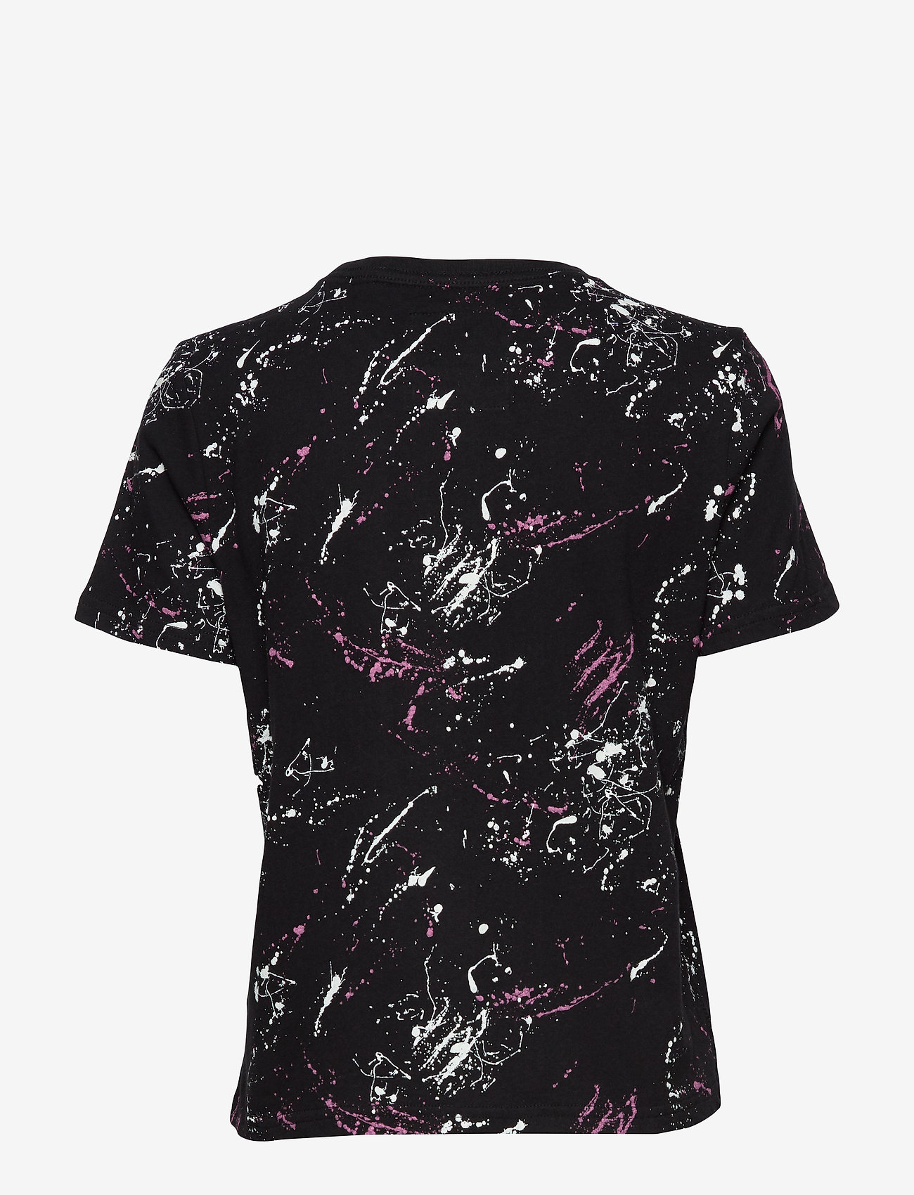 Superdry - MADE AUTHENTIC AOP BOXY TEE - black splatter - 1