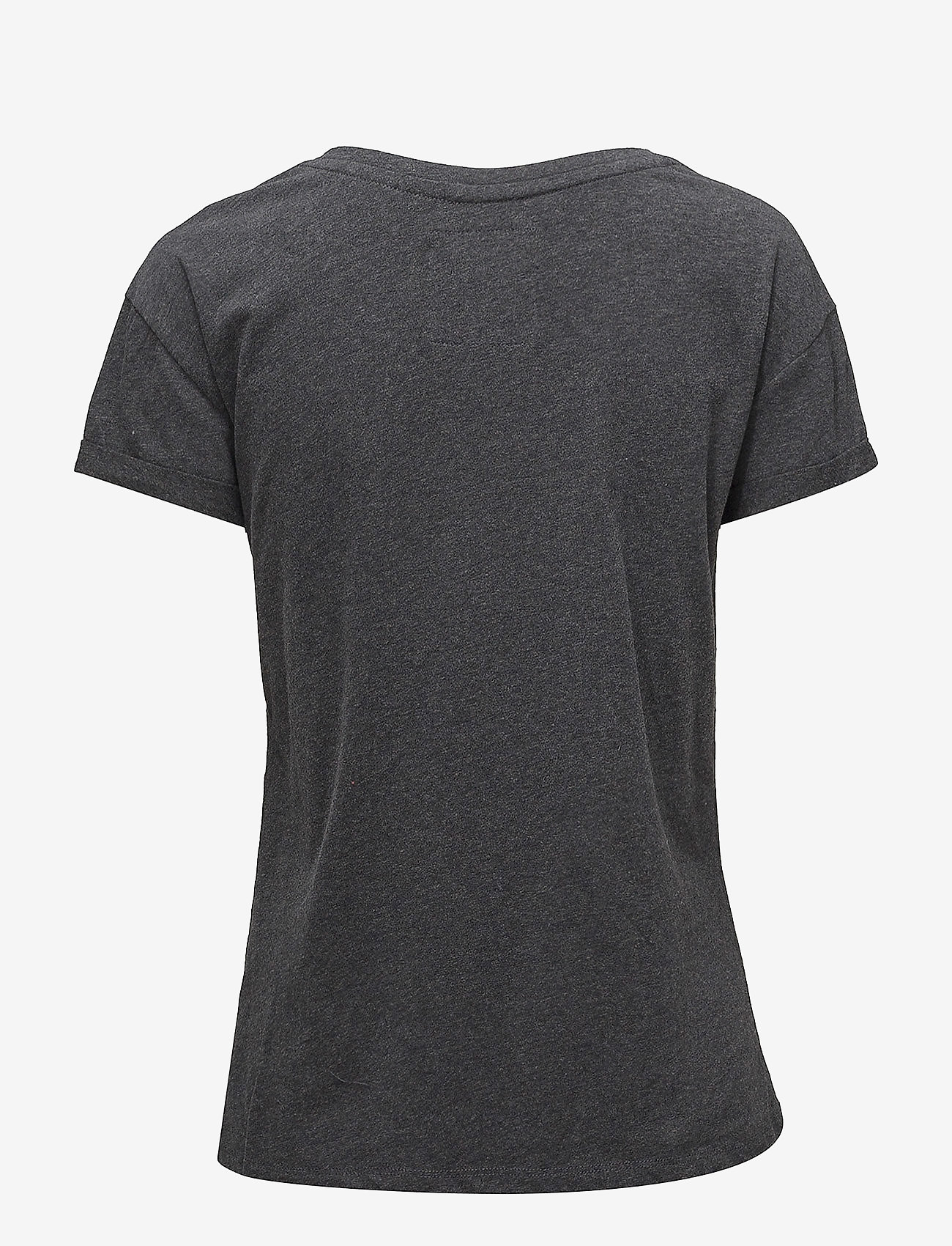 Superdry - PREMIUM SEQUIN SLIM BF TEE - charcoal marl - 3