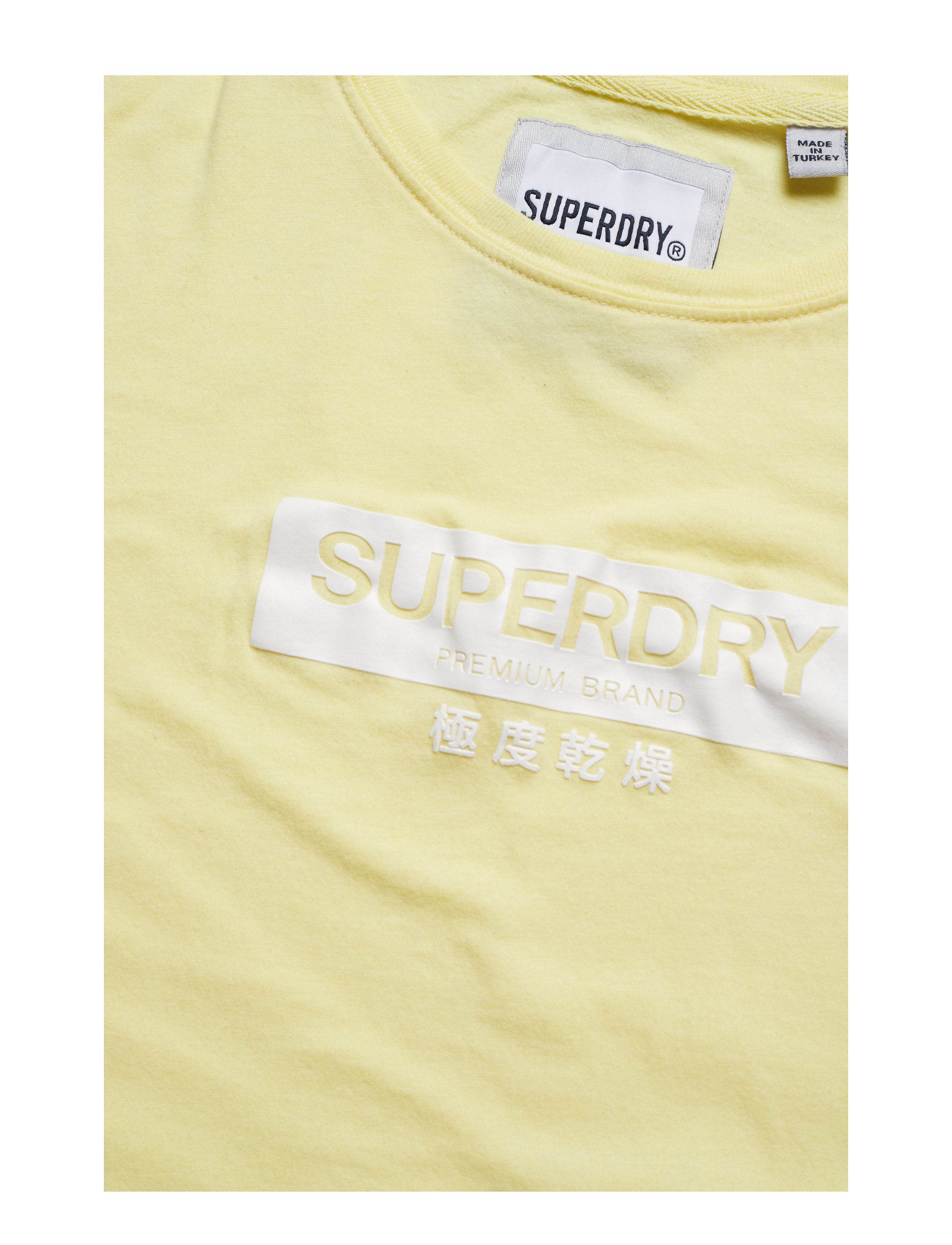 Superdry - PREMIUM BRAND CLASSIC PORTLAND TEE - wax yellow - 2