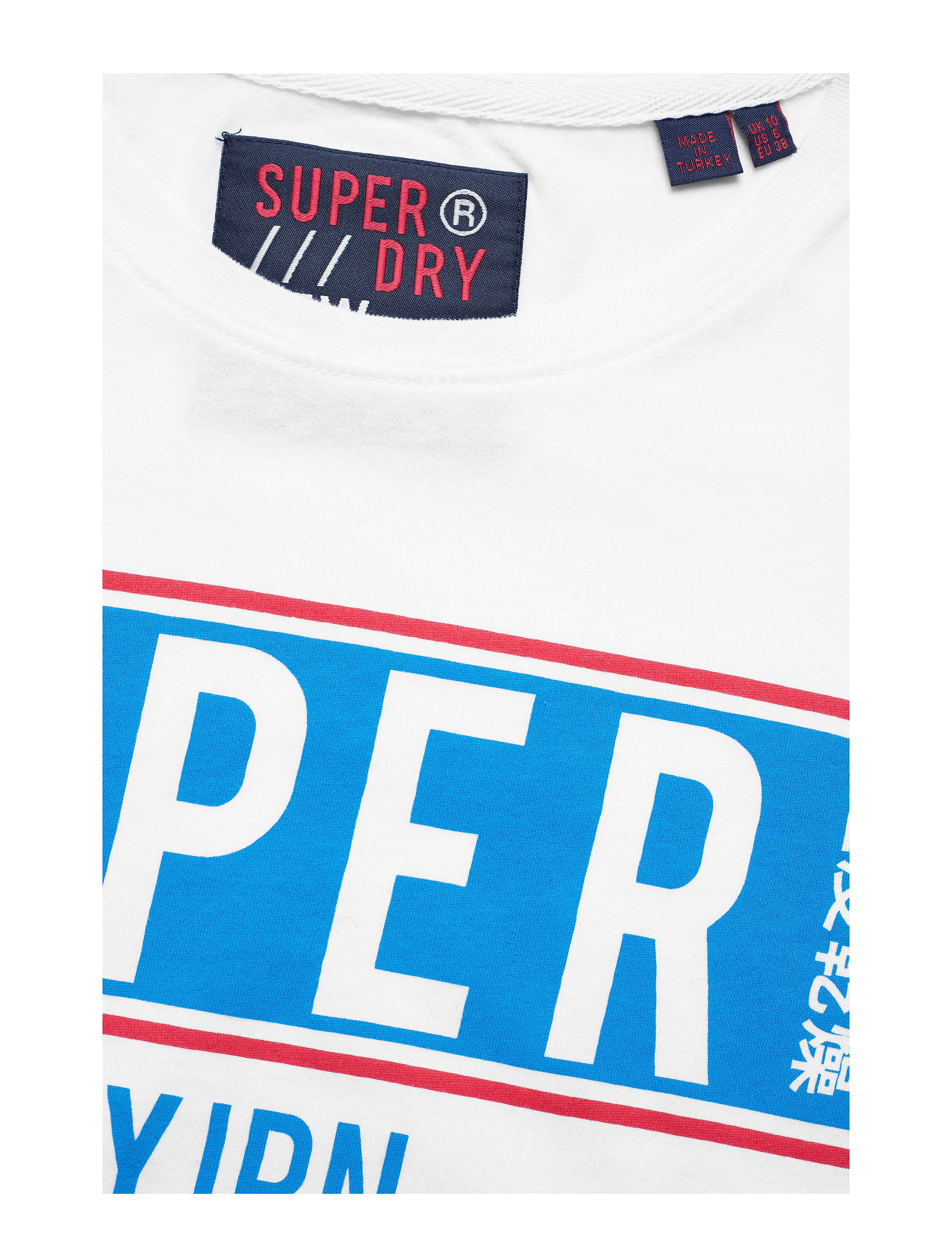 Superdry - SDRY PANEL PORTLAND TEE - optic - 2