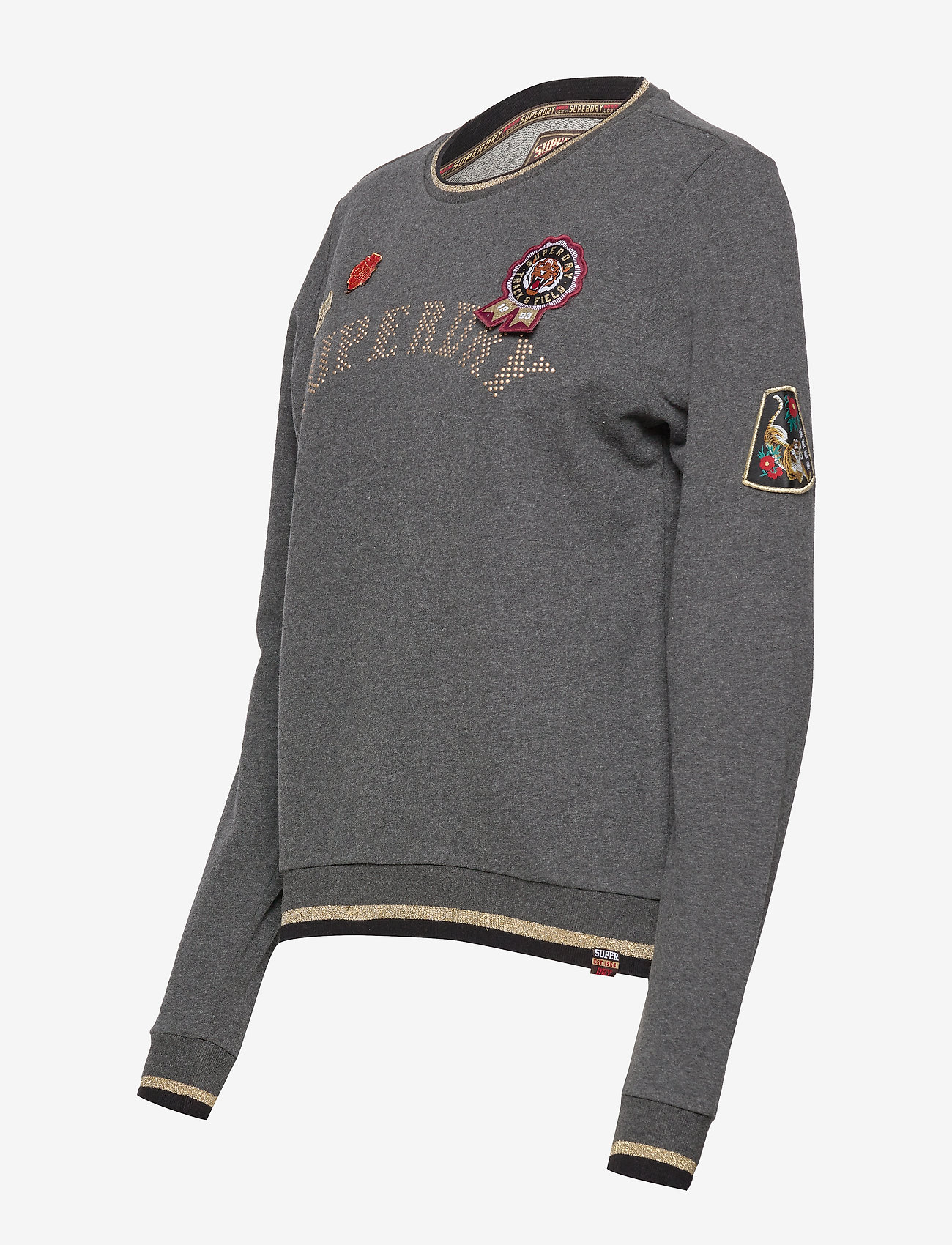 Superdry - ROSE ARMY CREW - deep charcoal - 2