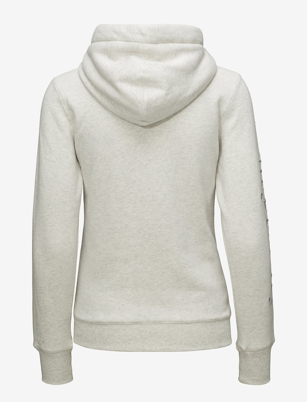 Superdry - ARIA APPLIQUE ZIPHOOD - oatmeal marl - 1