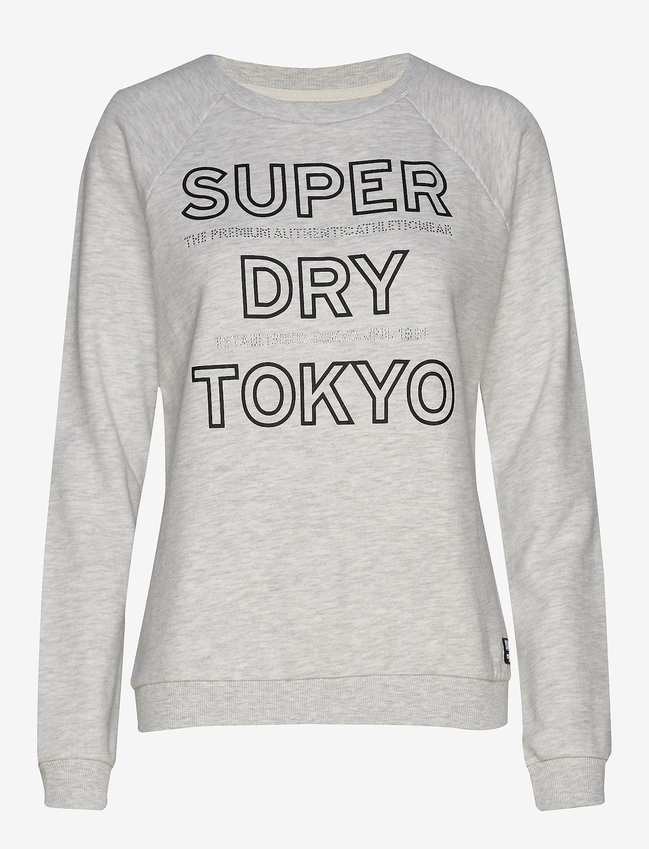 LIS RHINESTONE CREW - ICE MARL