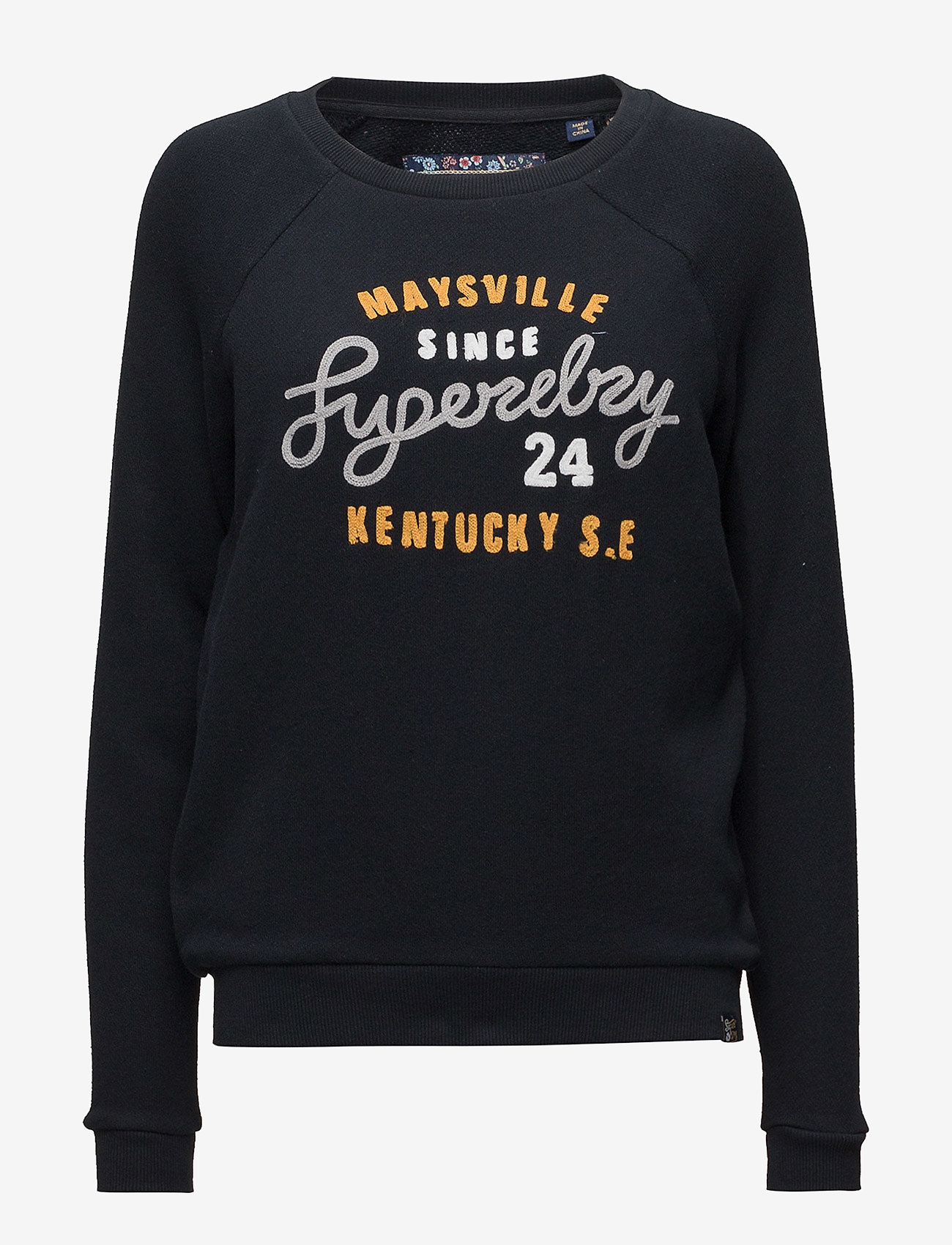 Superdry - ARIA SLIM CREW - eclipse navy - 0