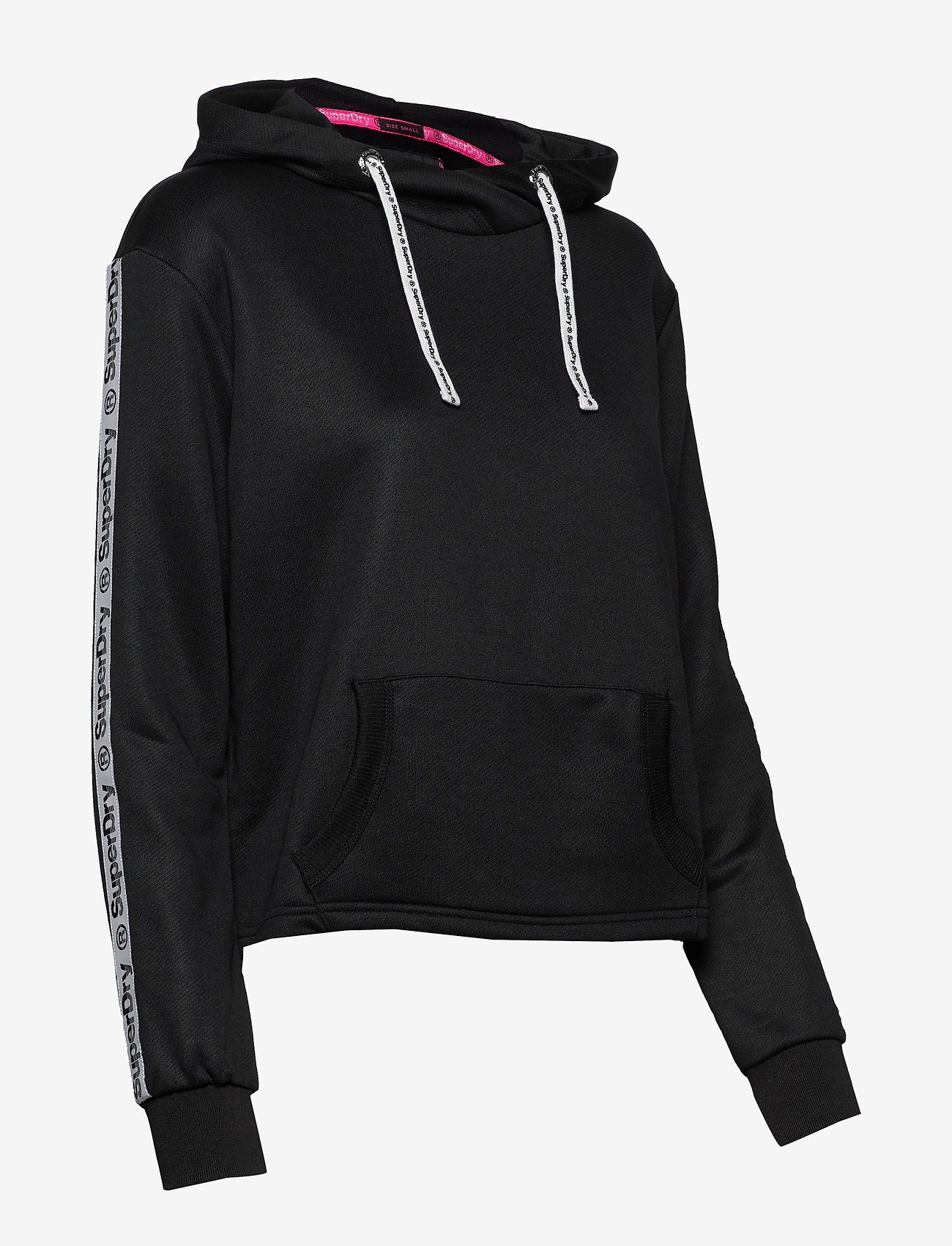 Superdry - FASHION FITNESS CROP HOOD - black - 5