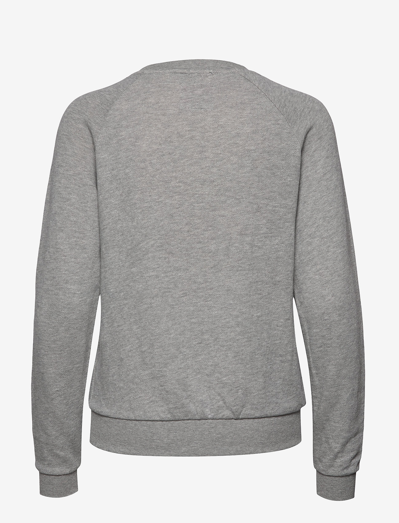 Superdry - APPLIQUE RAGLAN CREW - grey marl - 1