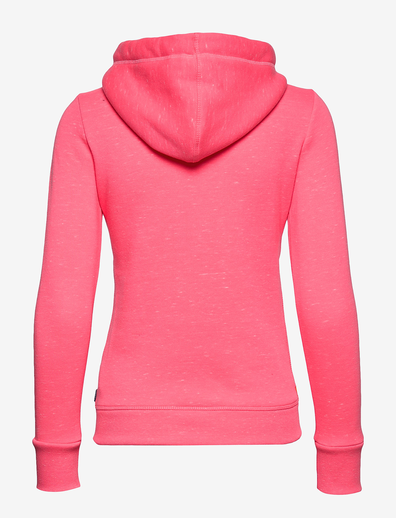 Superdry - REAL VINTAGE RHINESTNE ZIPHOOD - neon pink snowy - 1