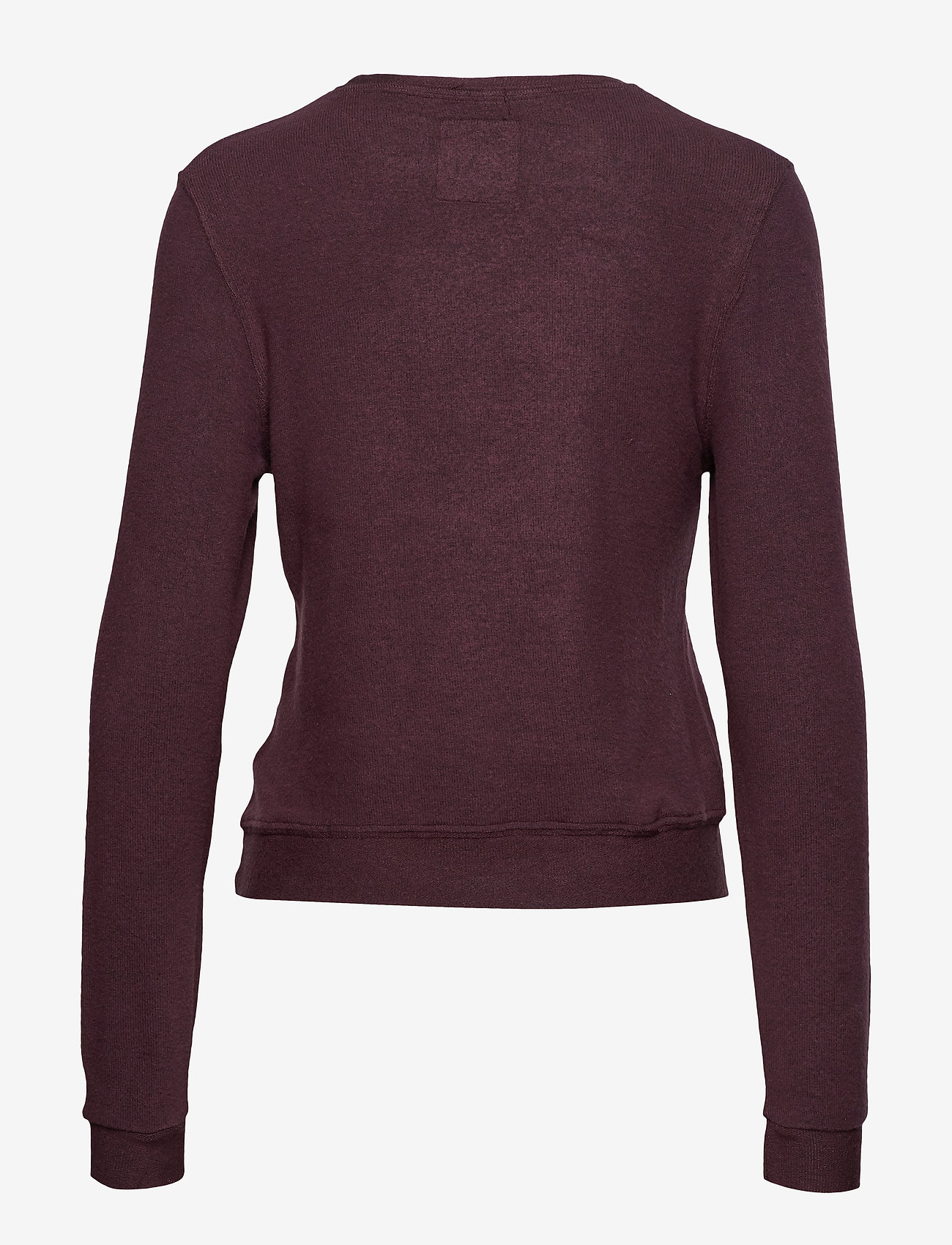 Superdry - SUPER SOFT CREW - chic burgundy - 1