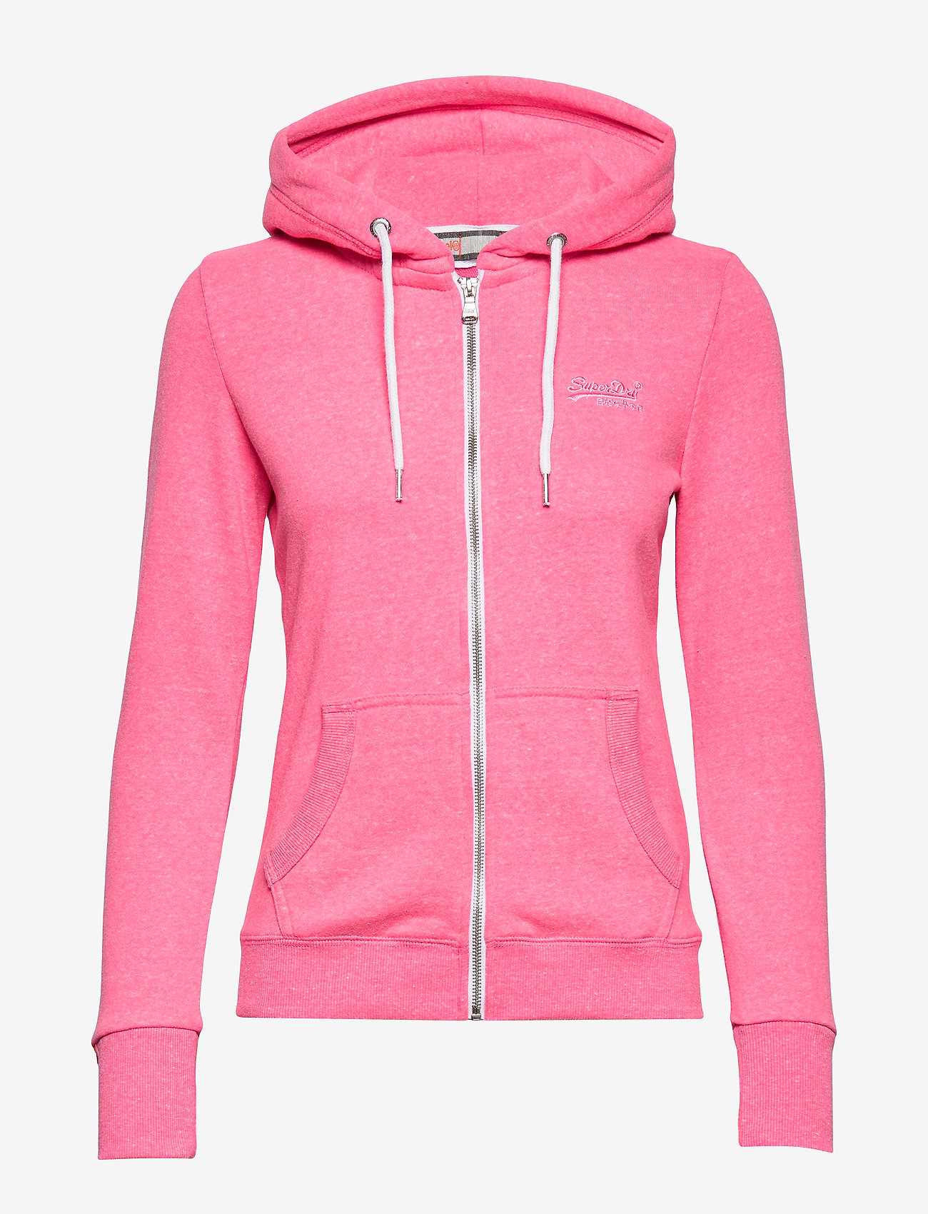 Superdry - ORANGE LABEL LITE ZIPHOOD - casette pink snowy - 0