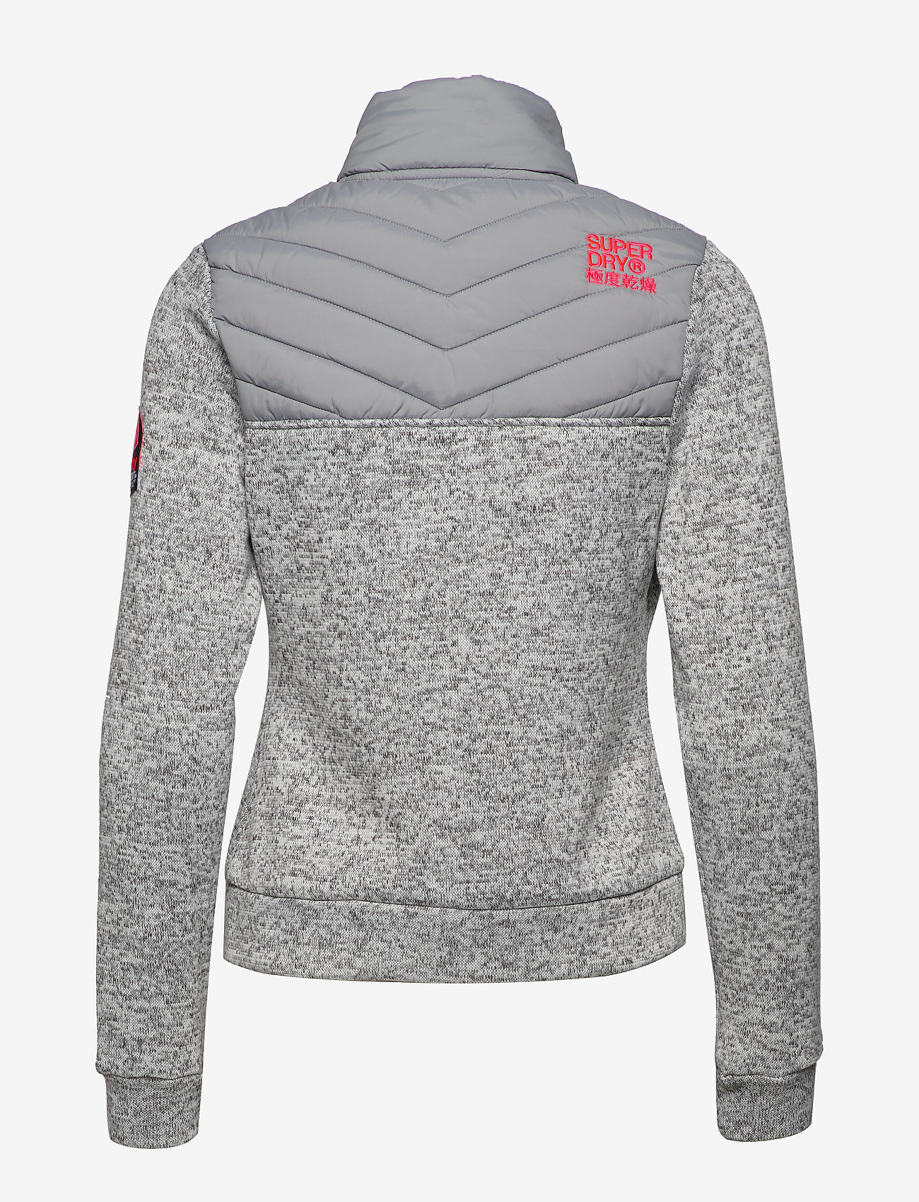 Superdry - STORM HYBRID TRACK TOP - slate grey marl - 1