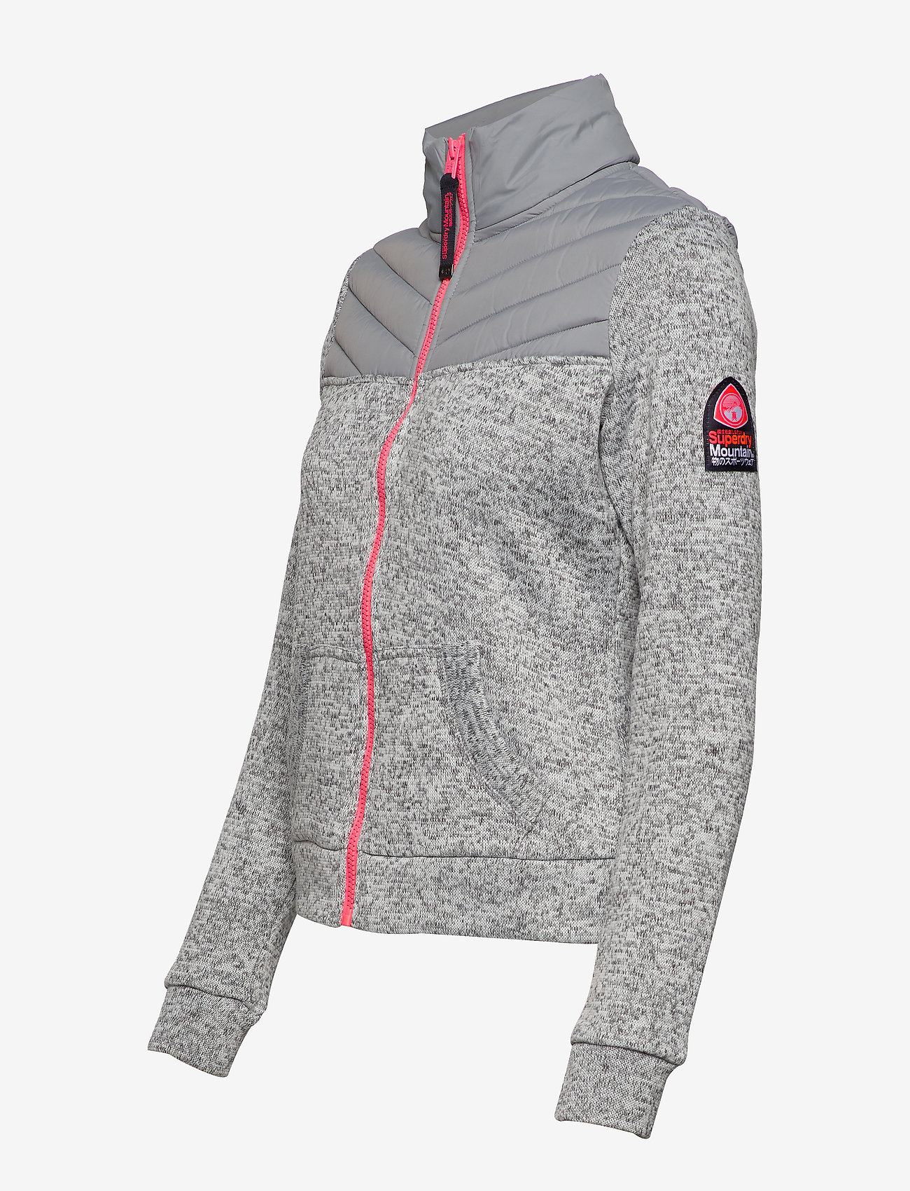 Superdry - STORM HYBRID TRACK TOP - slate grey marl - 2