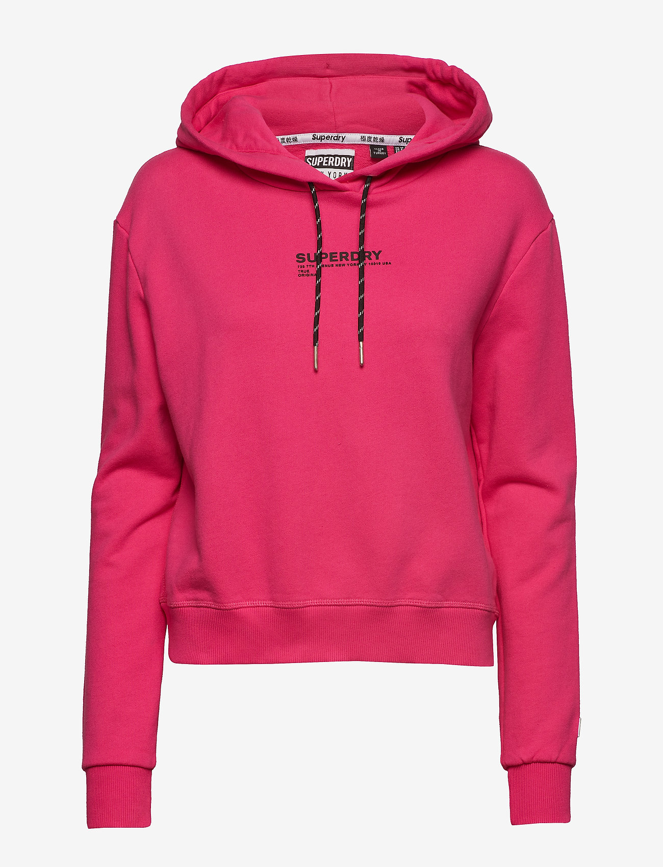 ELISSA CROPPED  HOOD - SIENNA PINK