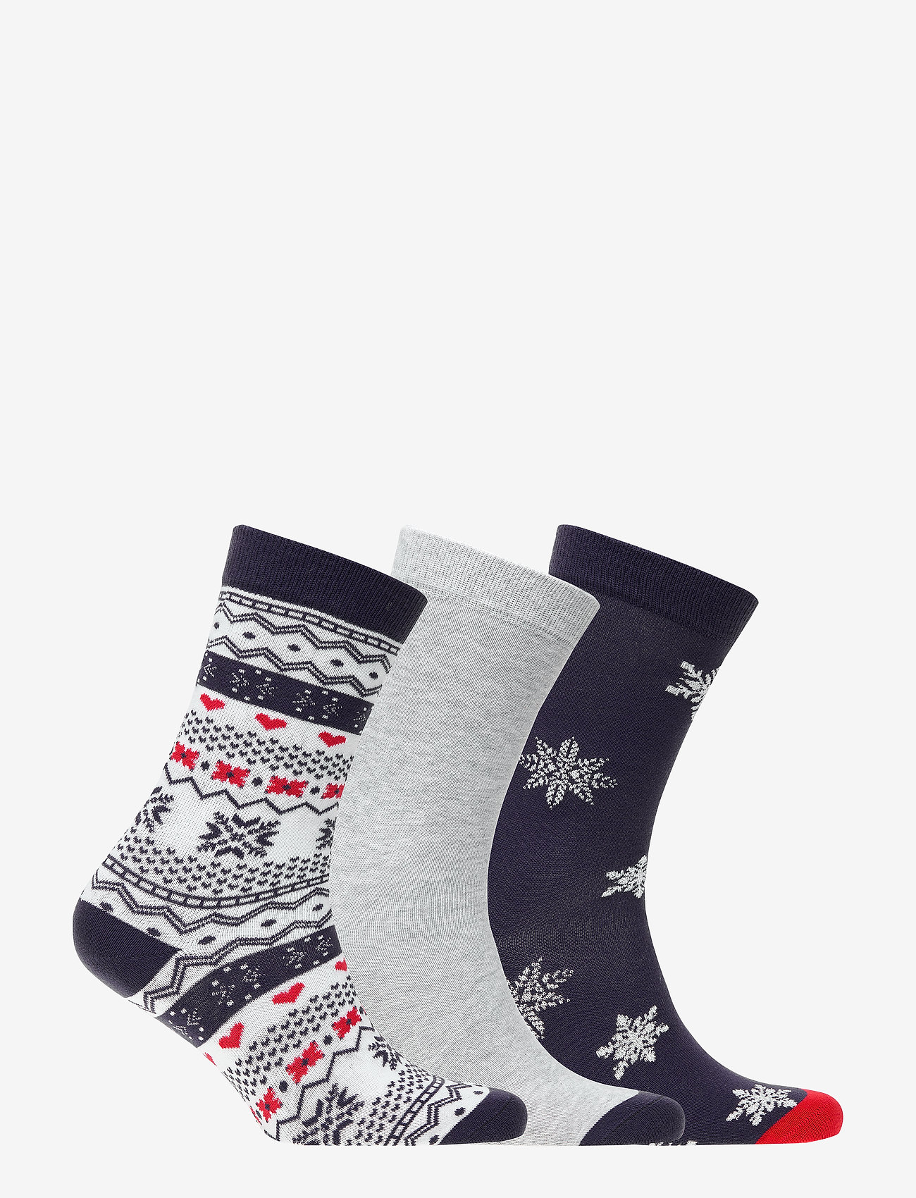 Superdry - XMAS NOVELTY SOCK TRIPLE PACK - navy/ice/fairisle - 1