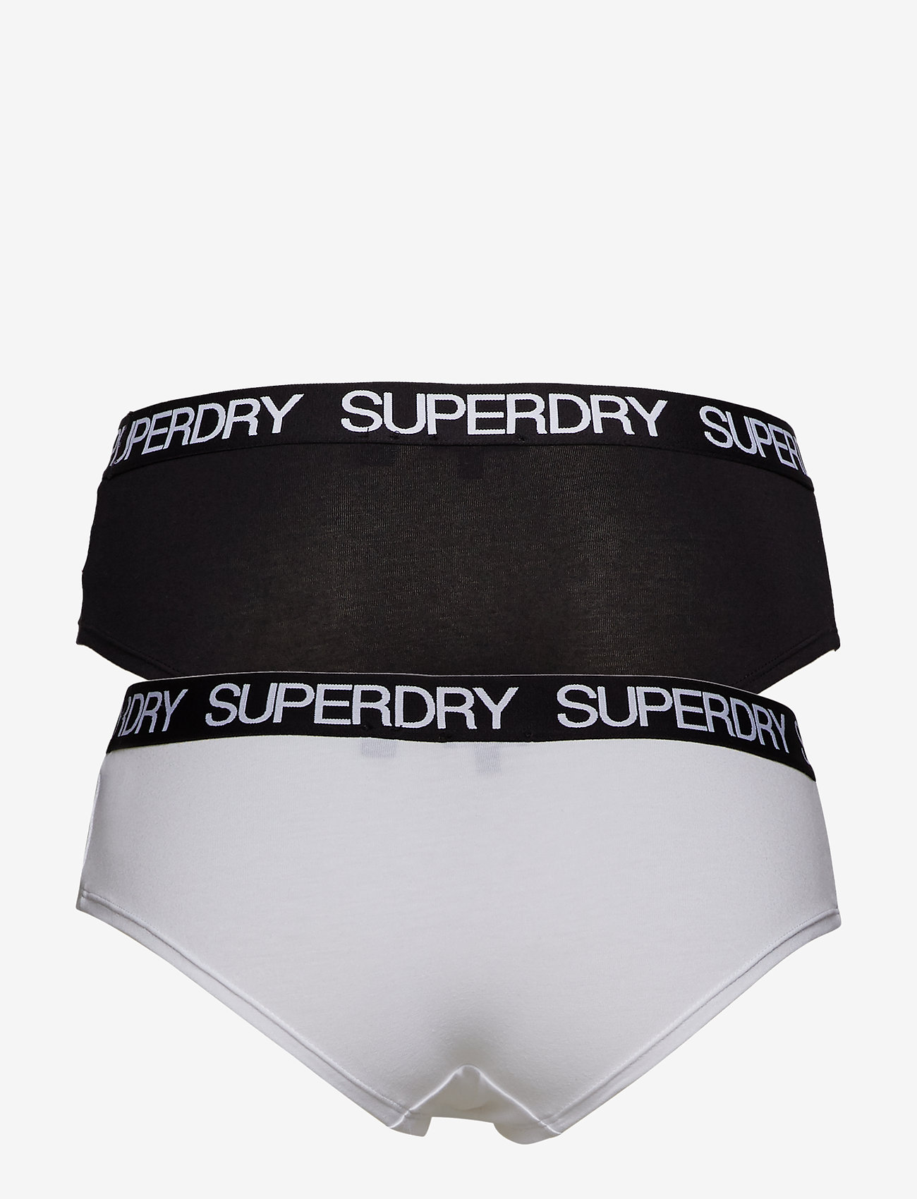 Superdry - ESSENTIAL SPORT BOXER DOUBLE PACK - black white - 1