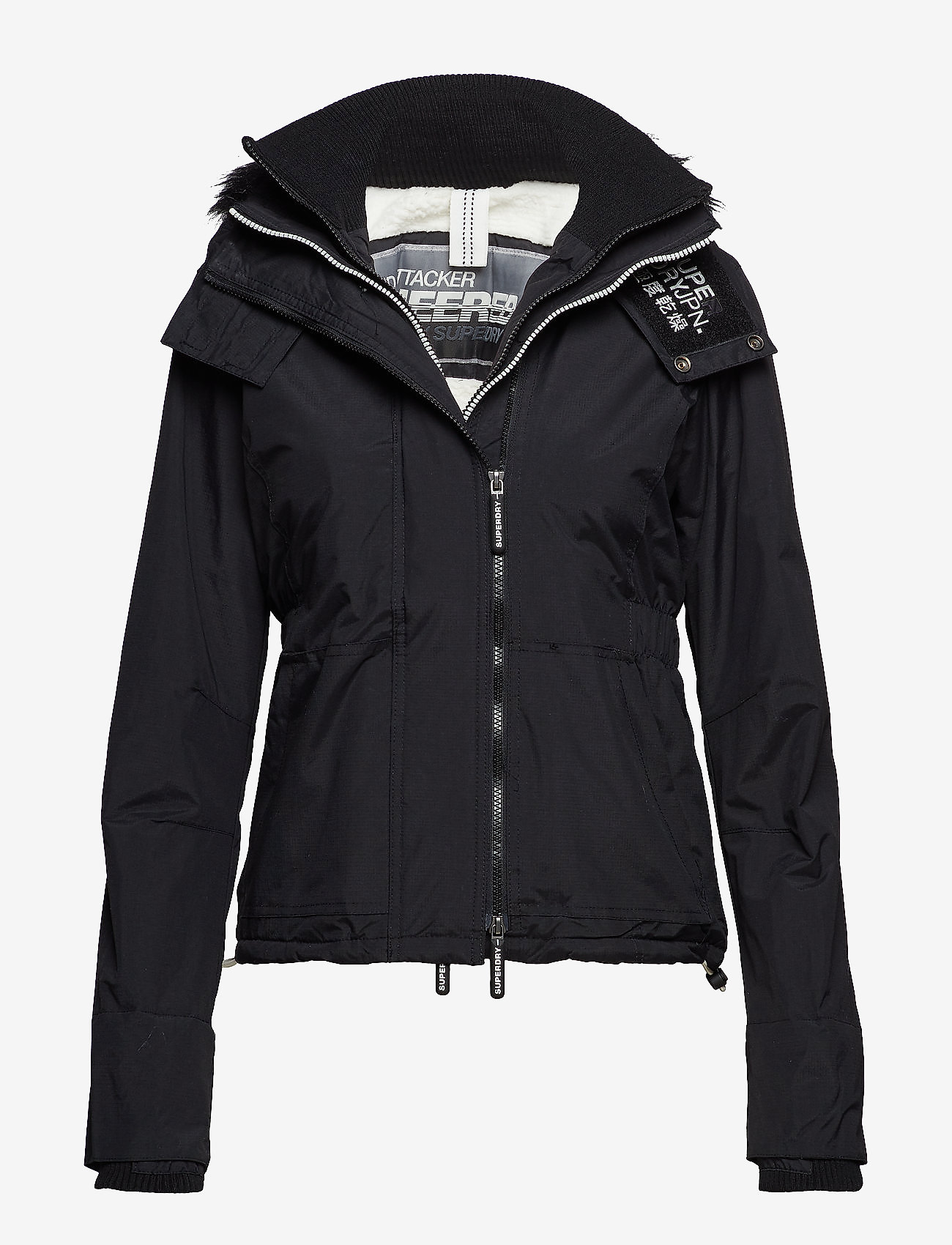 BLACK/ECRU