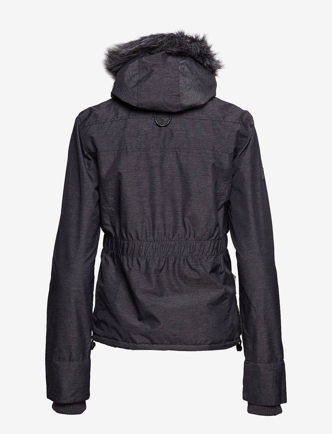 Superdry - HOOD FUR SHERPA WIND ATTACKER - mid charcoal marl/black - 2