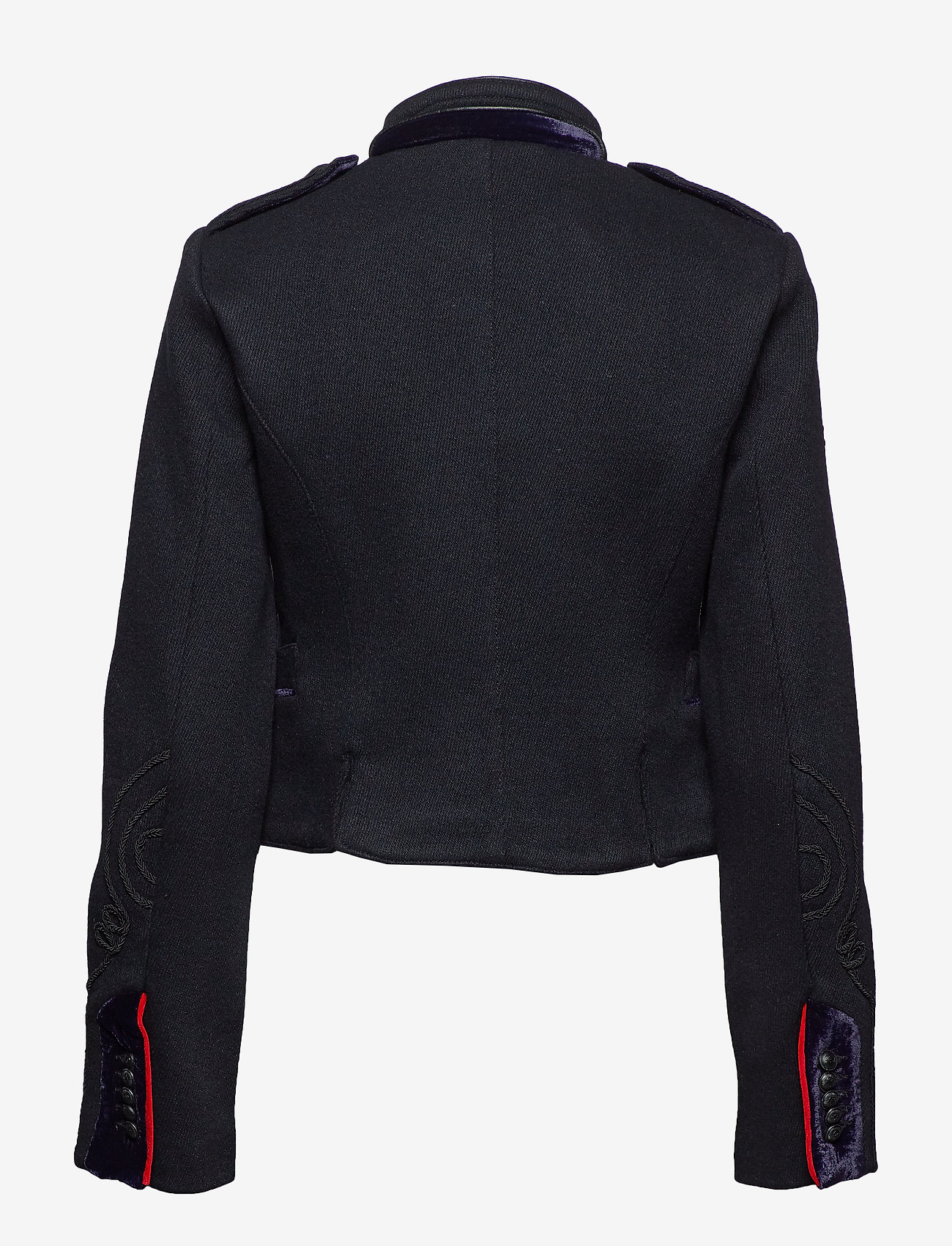 Superdry - CROPPED DUCHESS WOOL JKT - black - 1