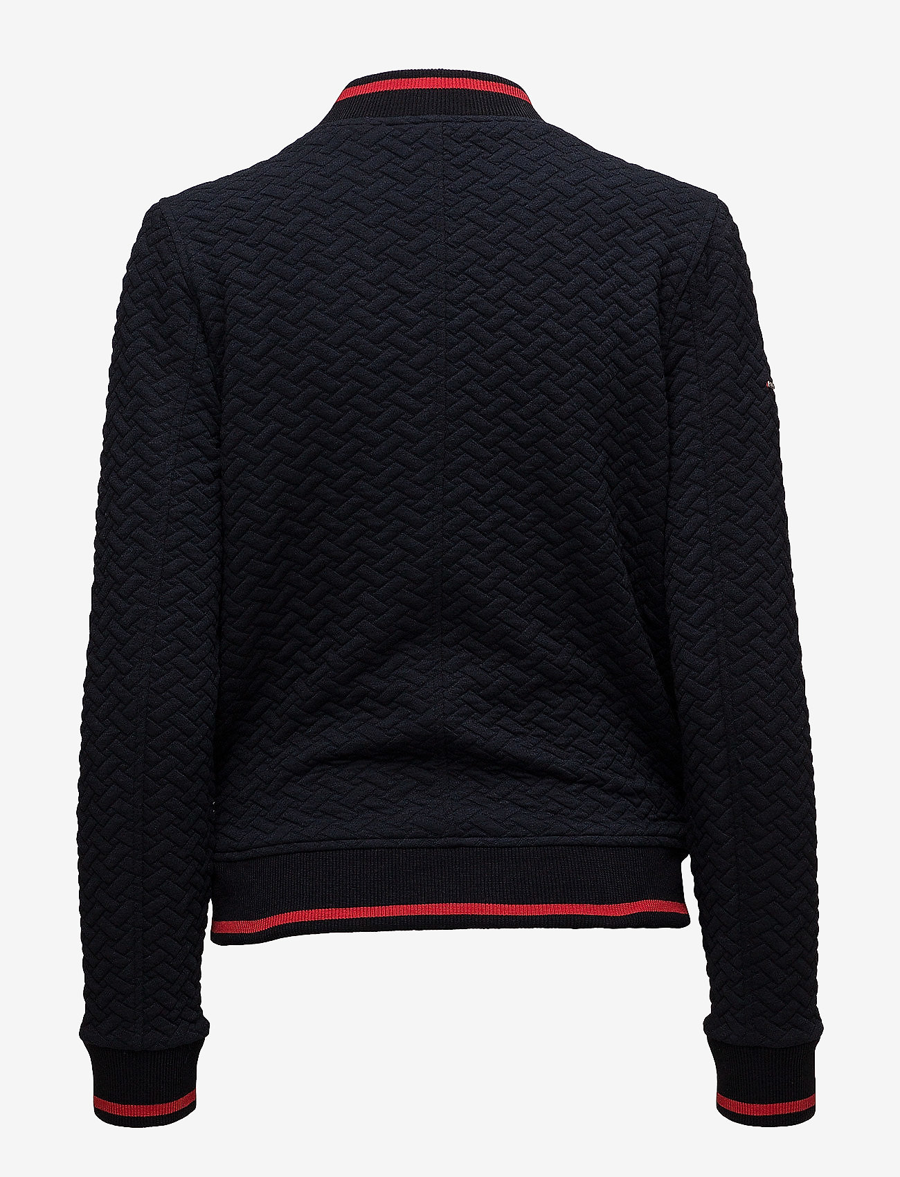 Superdry - QUILT JERSEY BOMBER - super dark navy grit - 1