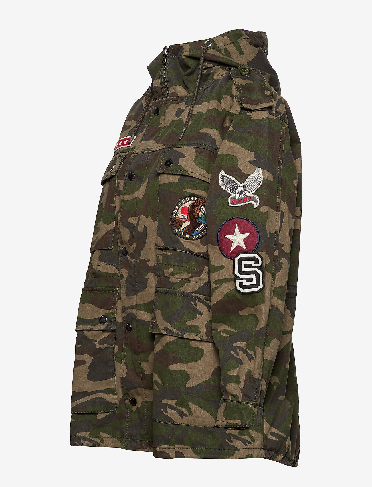 Superdry - ROOKIE OVERSIZED PARKA - camo patched - 3