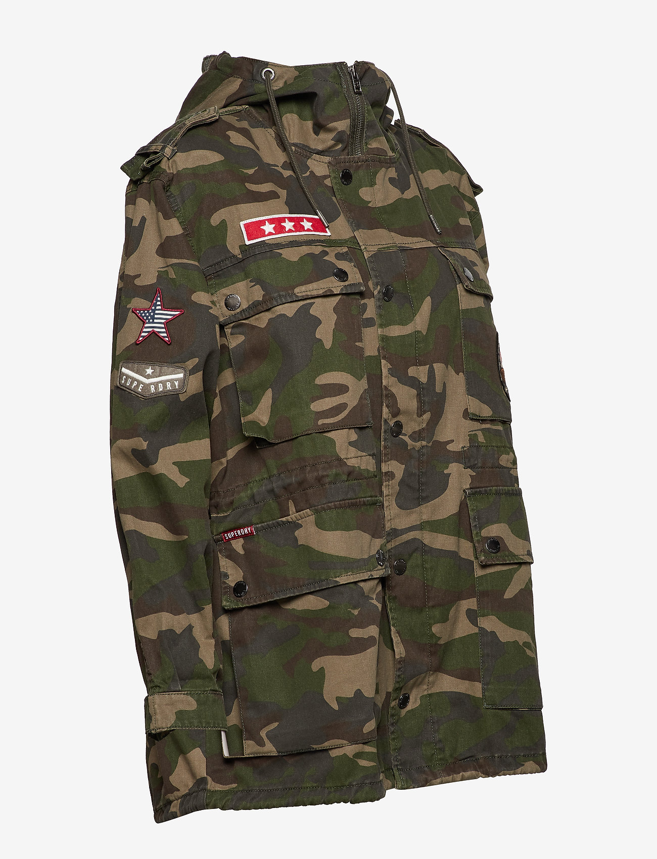 Superdry - ROOKIE OVERSIZED PARKA - camo patched - 4