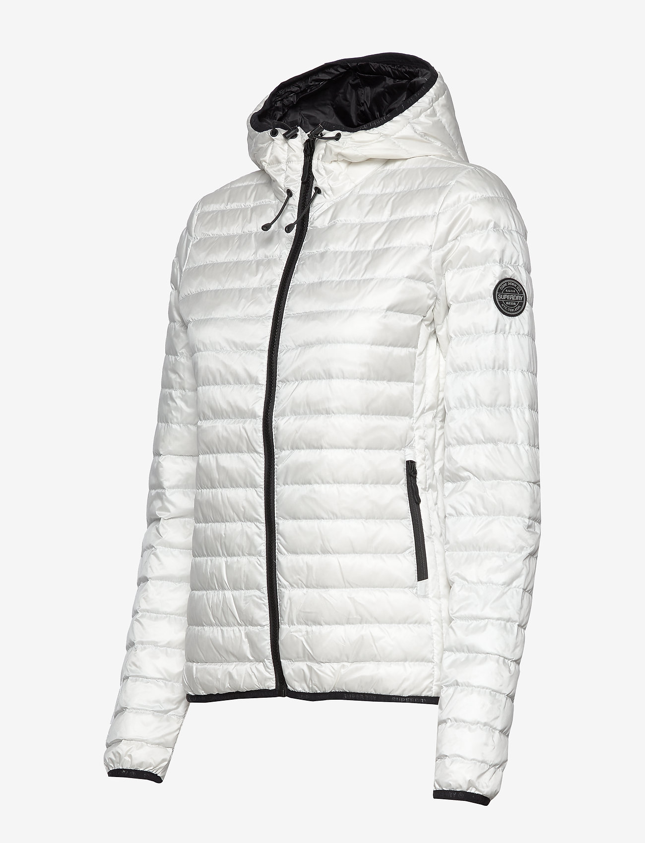 Superdry - CORE DOWN HOODED JACKET - optic white - 3