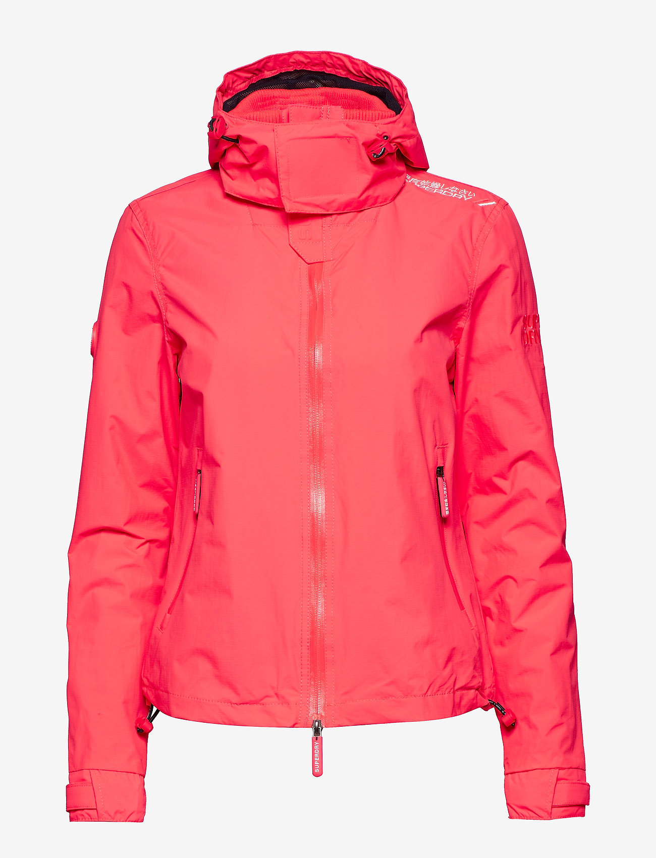 Superdry - HOODED CLIFF HIKER NB - coral punch/deep marine - 1