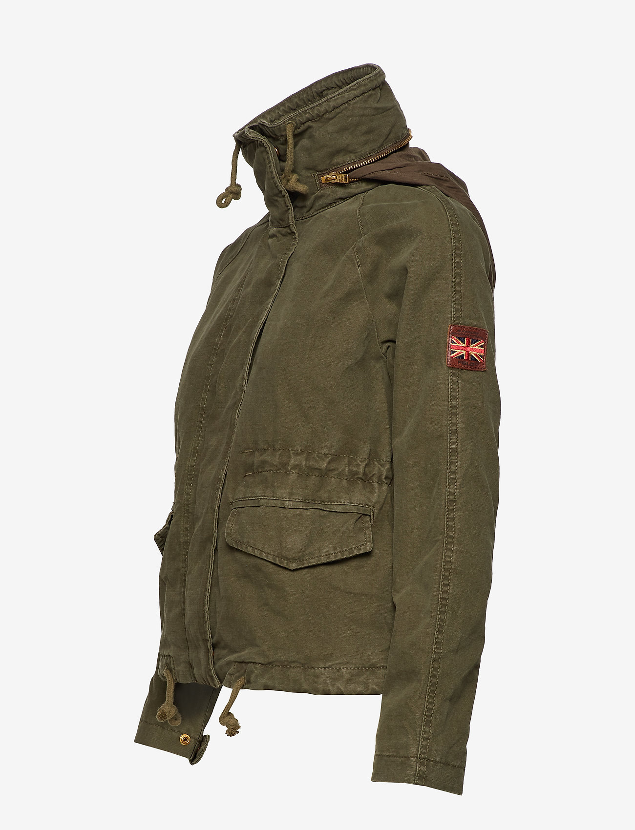 Superdry - ROOKIE FIELD CROP PARKA - olive - 4