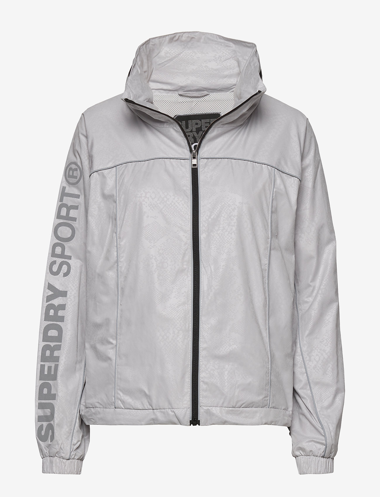 SUPERDRY GYM RUNNING JACKET - ICE PYTHON