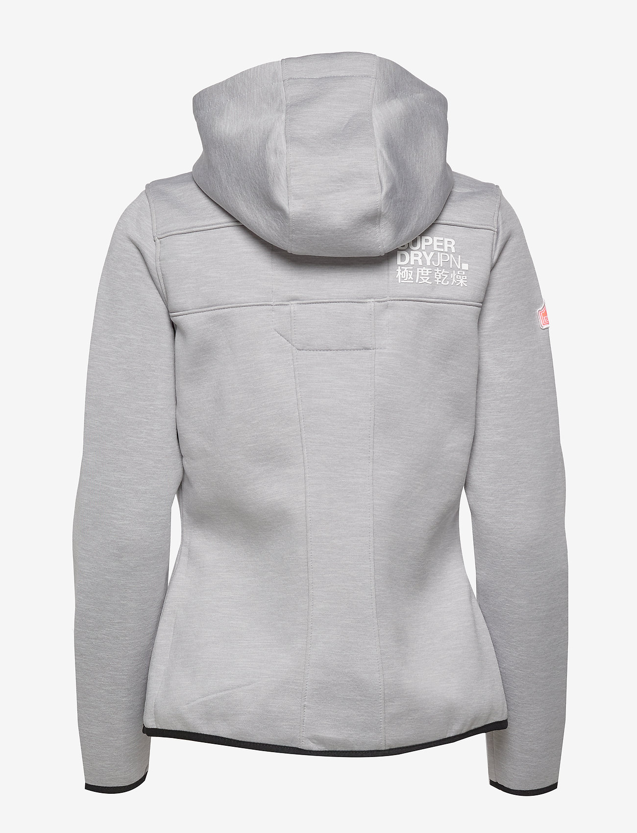 Superdry - HOODED PRISM WINDTREKKER - light grey slub/ecru - 2