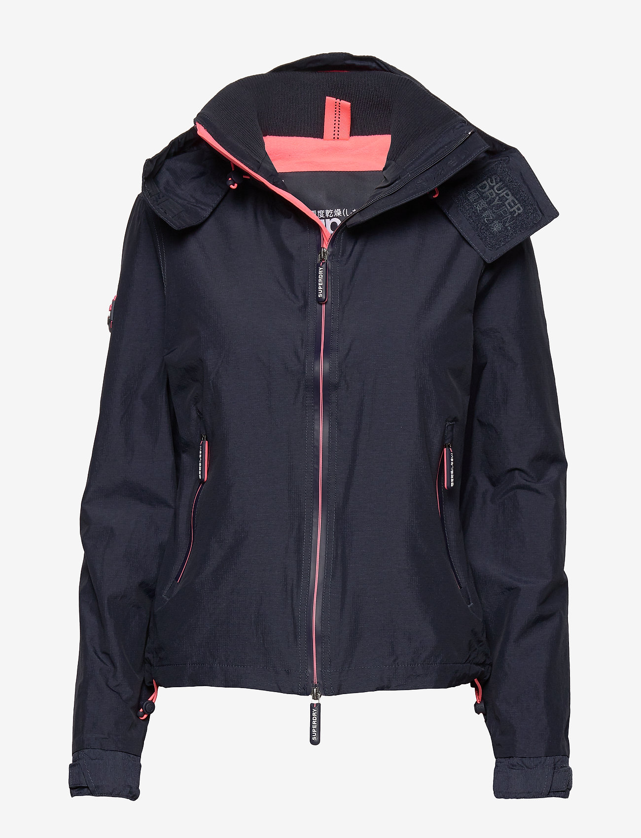 Superdry - ARCTIC HOODED CLIFF HIKER - new navy marl/coral blush - 0