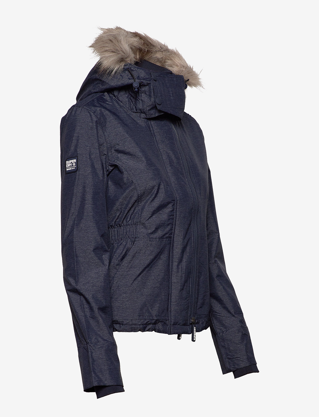 Superdry - HOODED FUR WINTER WINDATTACKER - new navy marl - 4