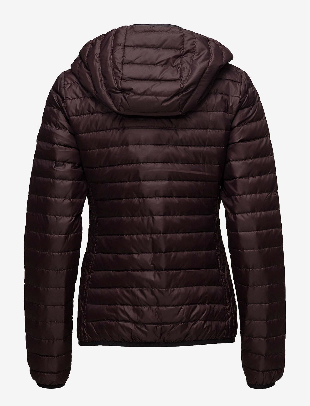 Superdry - CORE DOWN HOODED JACKET - deep plum - 1